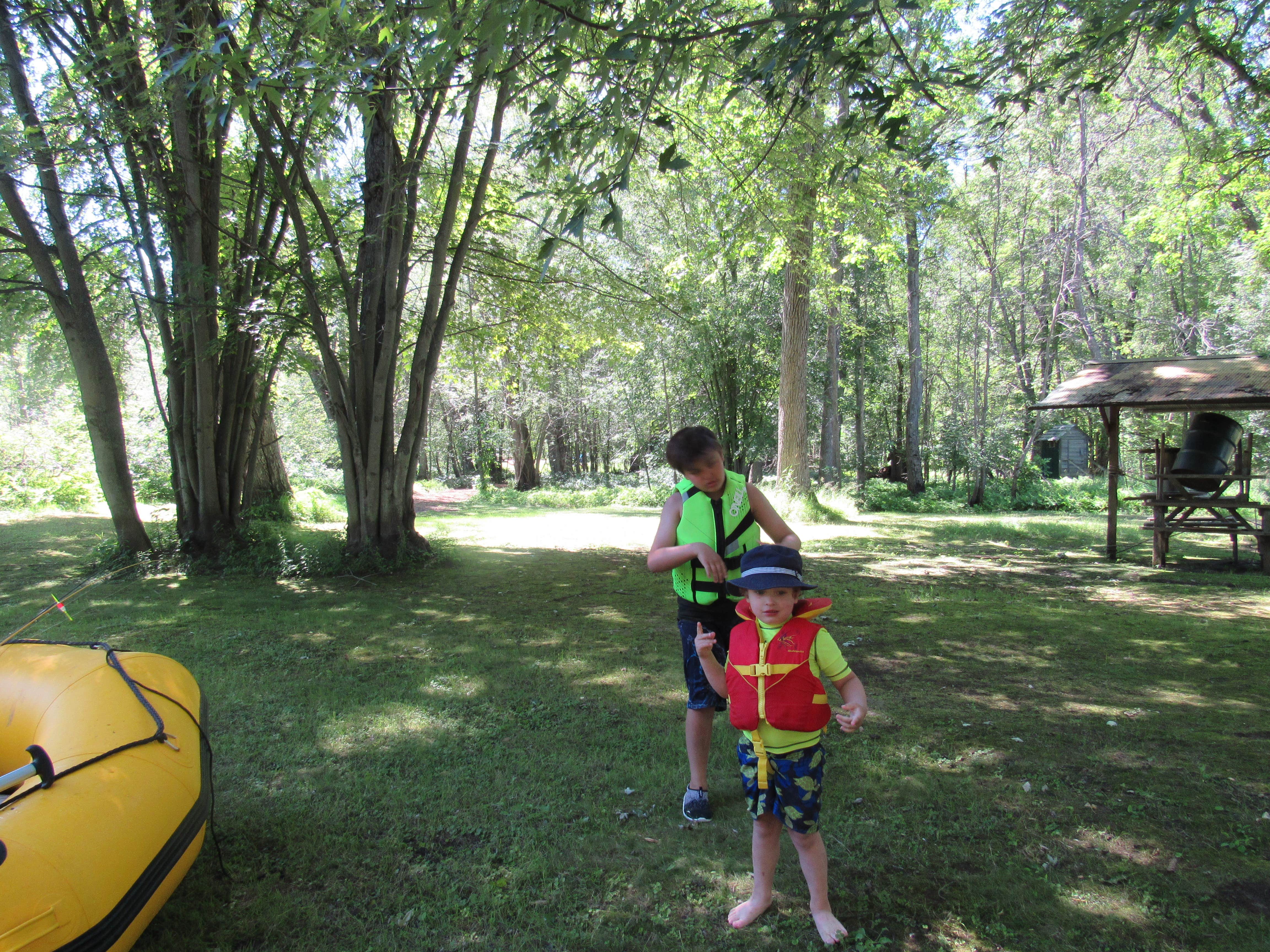 Jennifer G.'s photo at White Birch Canoe Trips & Campground near Lake City, MI