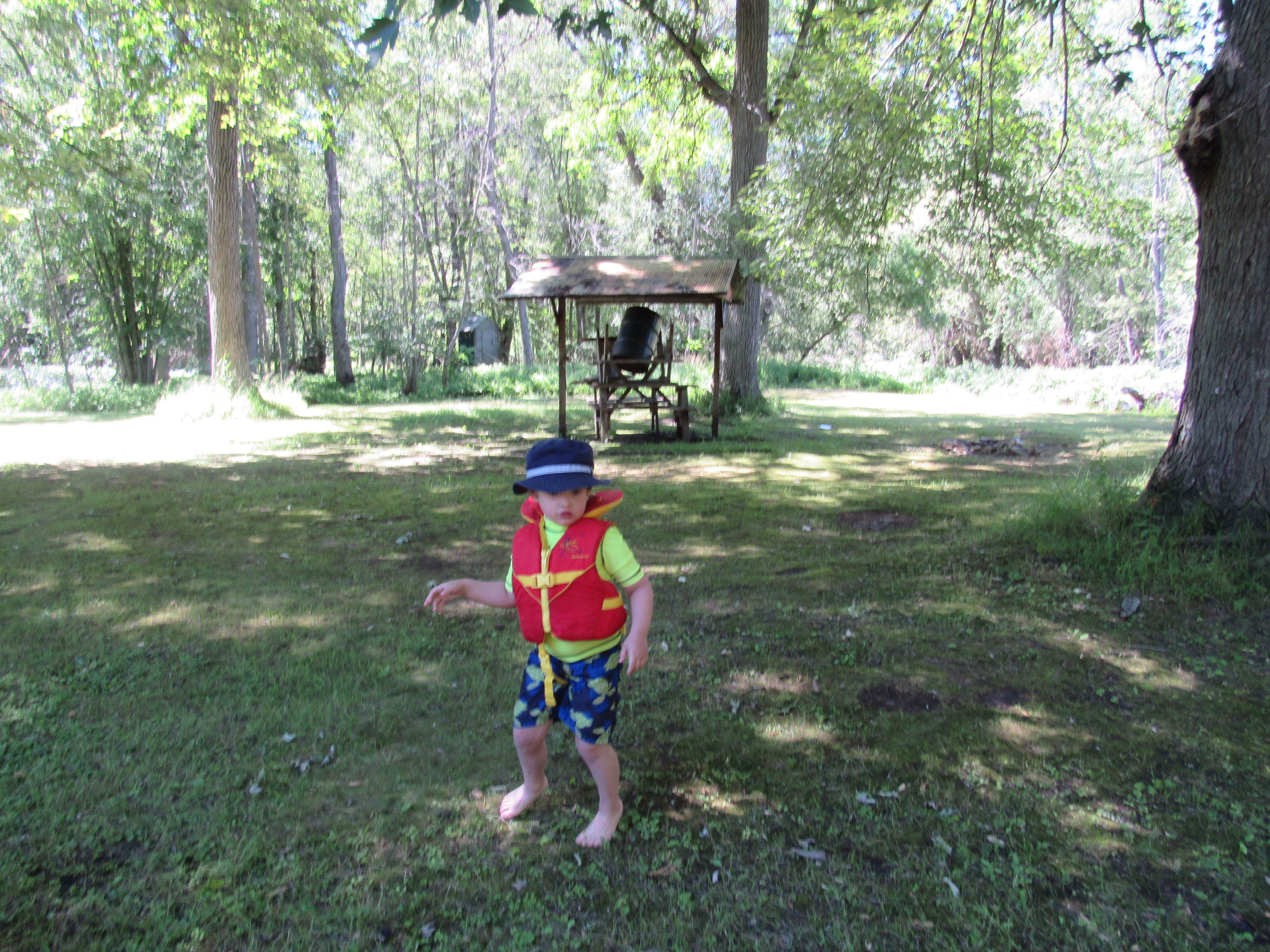 Camper-submitted photo at White Birch Canoe Trips & Campground near Prudenville, MI
