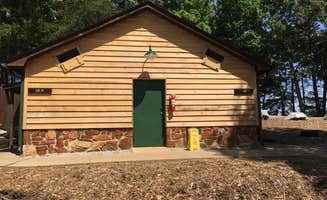 Erica's photo of a cabin at Mile Creek County Park near Simpsonville, SC