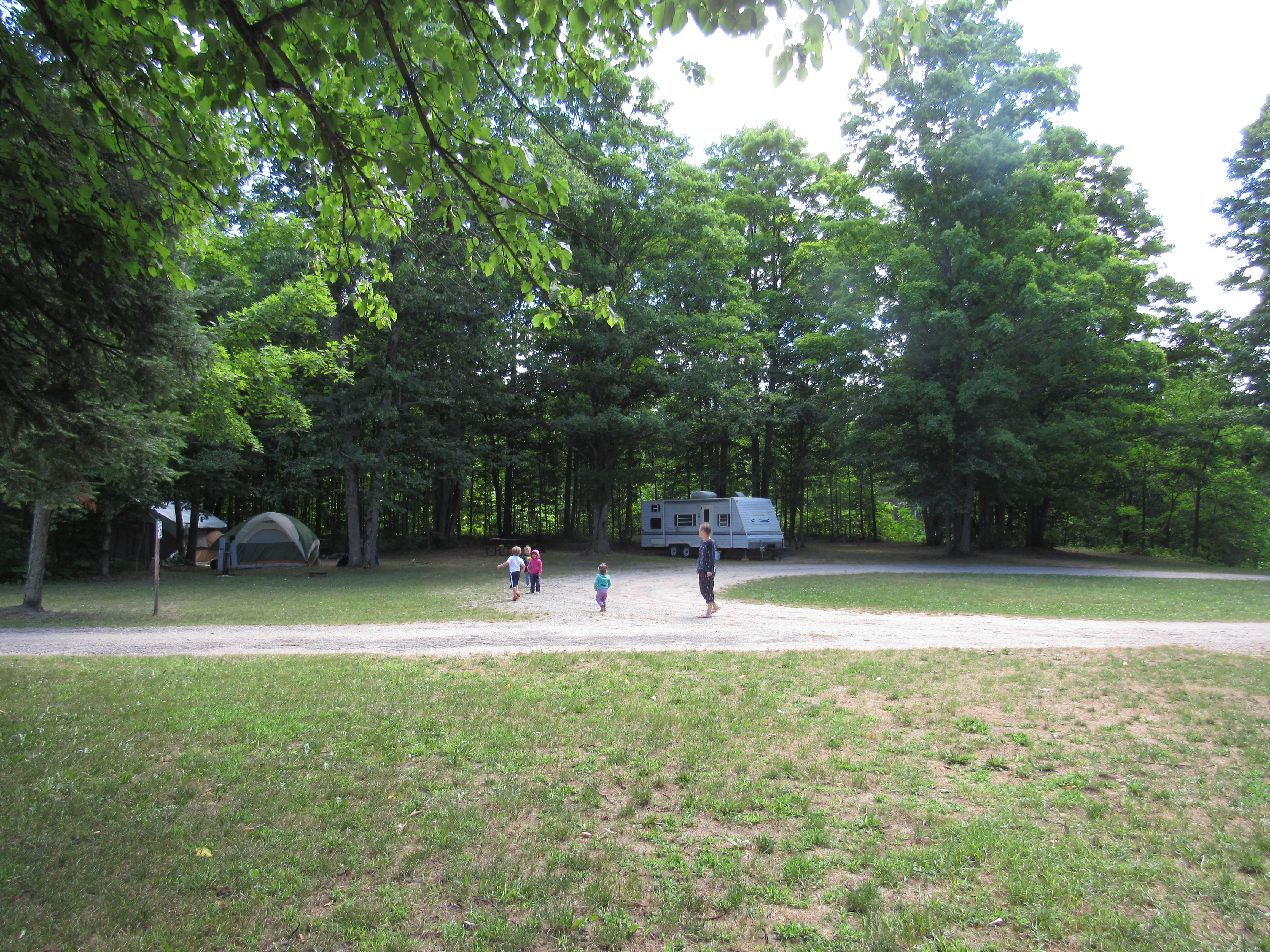Camper-submitted photo at Rapid River Campground near South Boardman, MI