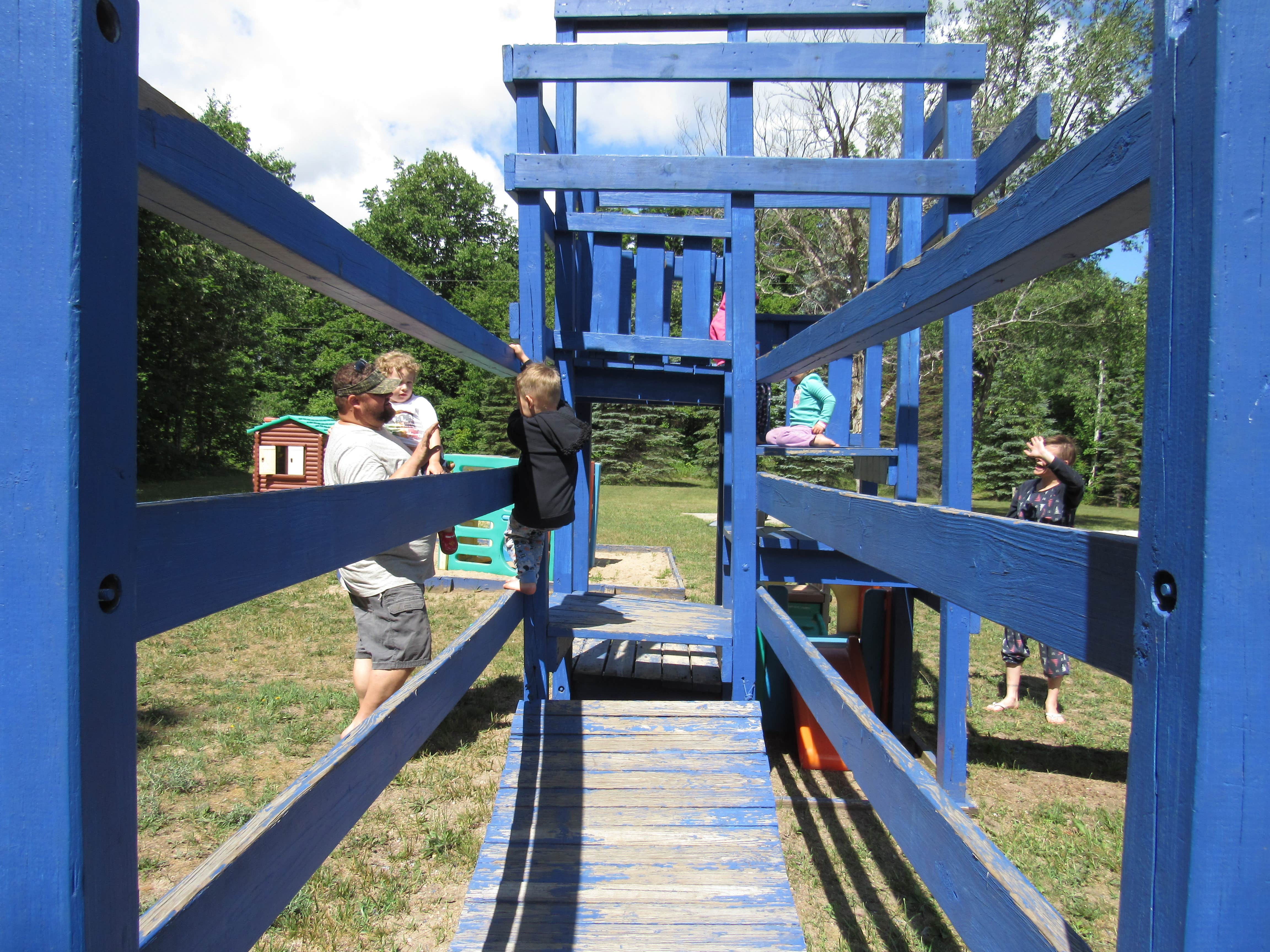 Camper-submitted photo at Rapid River Campground near South Boardman, MI
