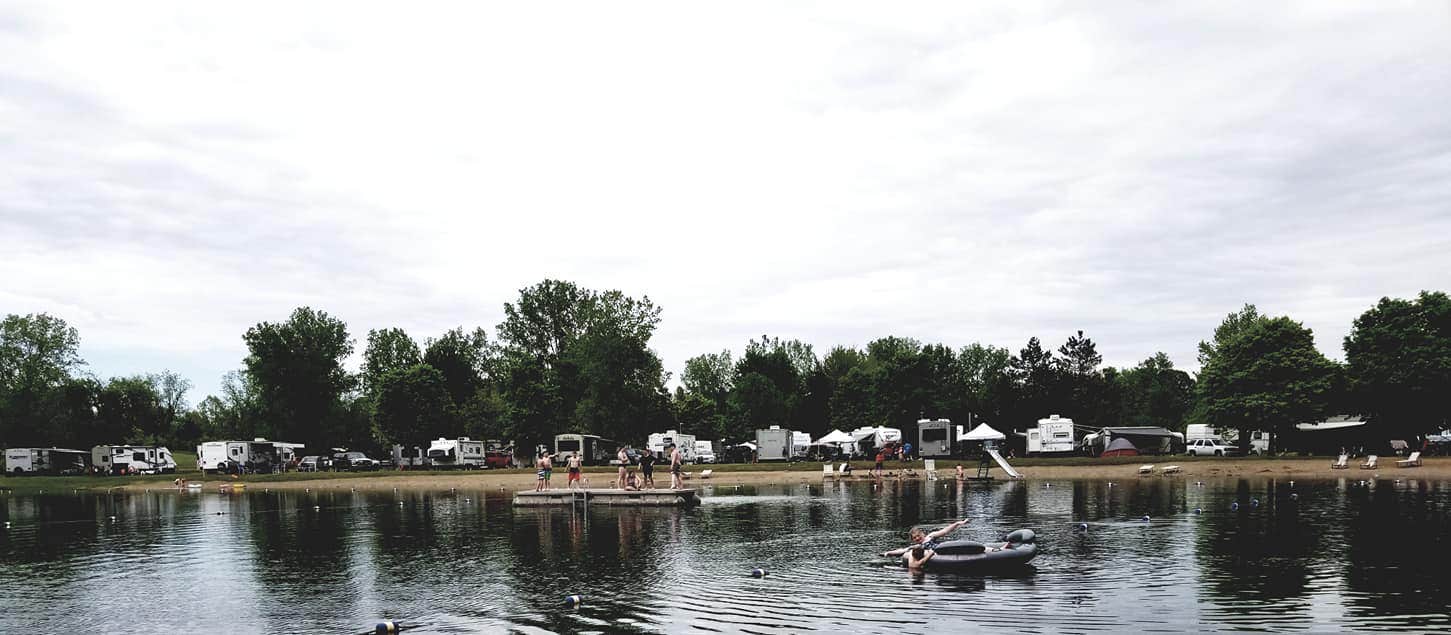 Camper-submitted photo at Walnut Hills Family Campground by GatherGrounds near Corunna, MI
