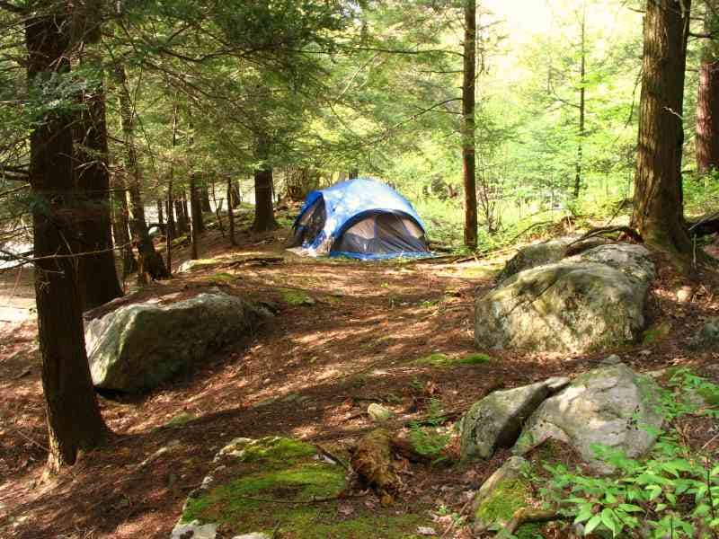 The Dyrt Tyler B.'s photo of tent camping at Abrams Creek Campground and Retreat Center near Brownfield, PA
