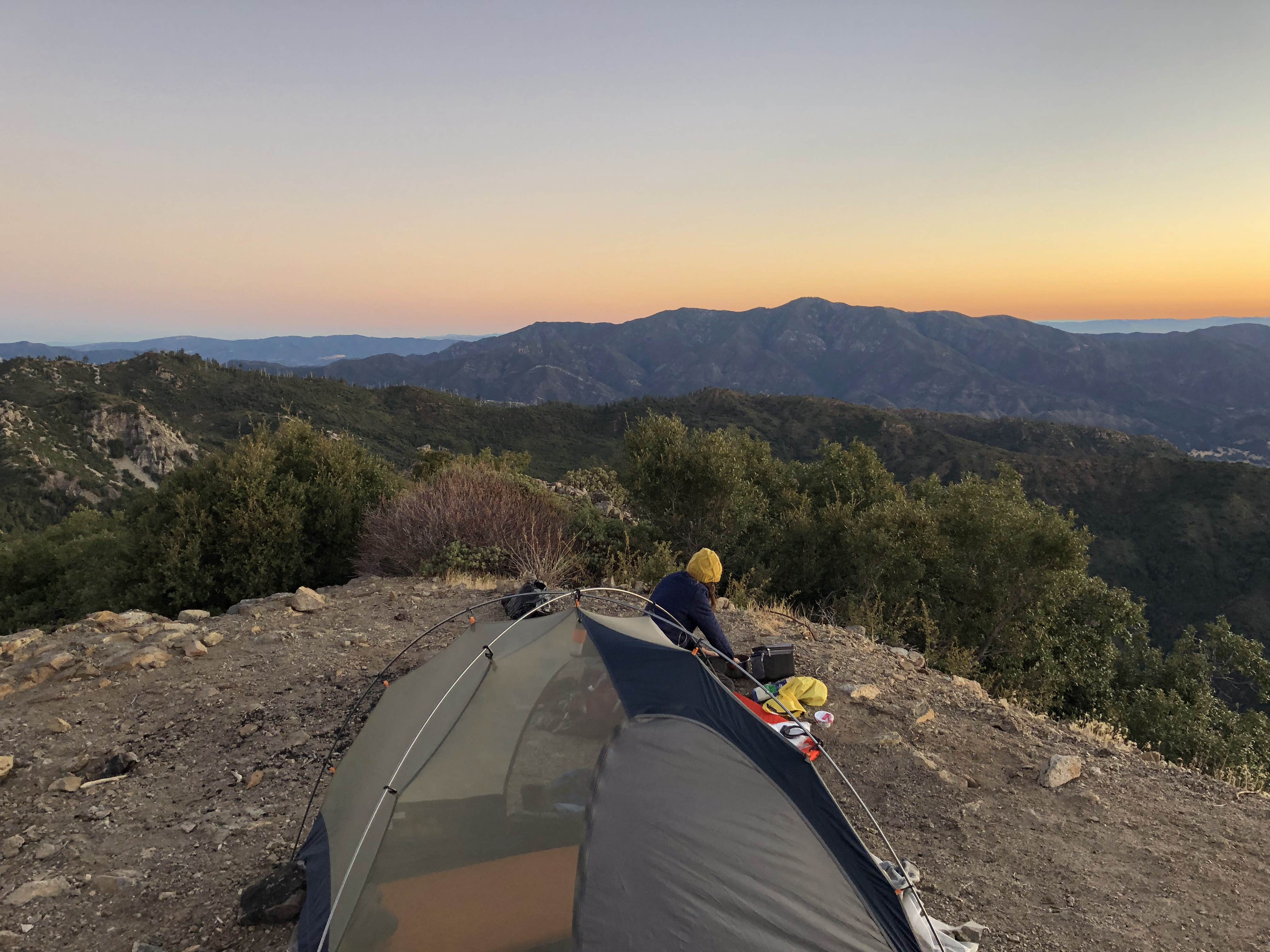 Camper-submitted photo at Cone Peak near Pinnacles National Park