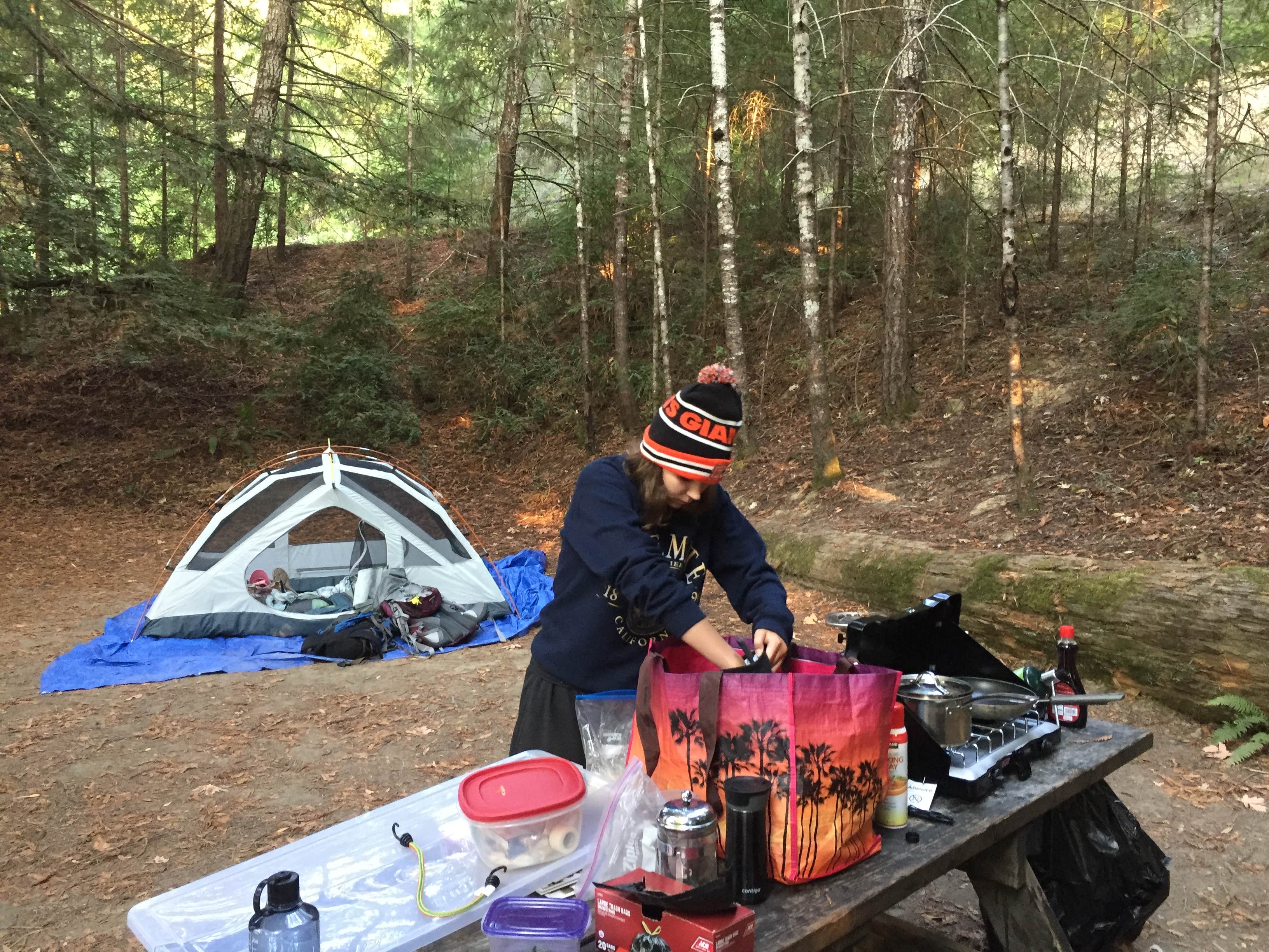 Camper-submitted photo at Albee Creek Campground — Humboldt Redwoods State Park near Bridgeville, CA