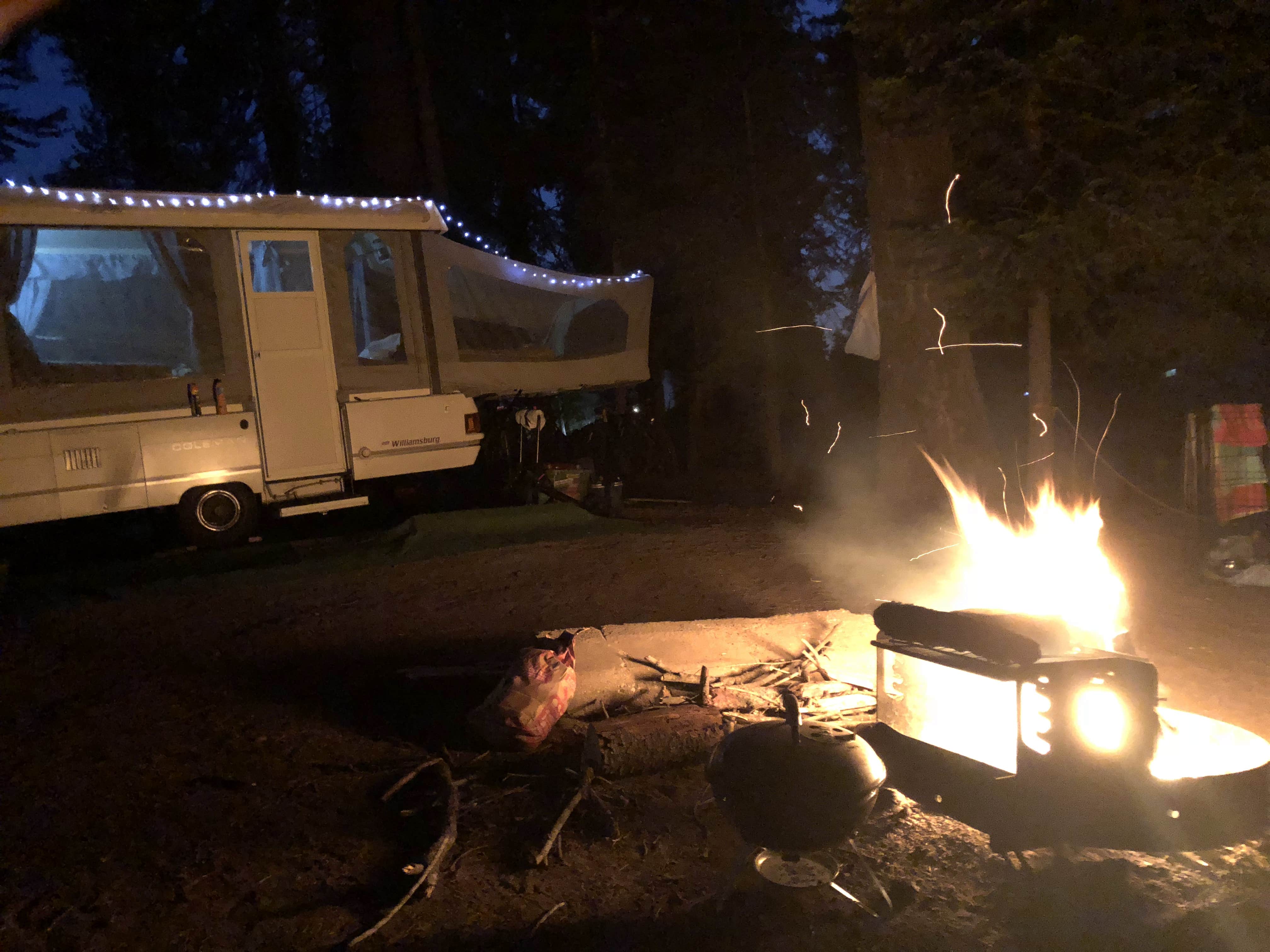 Austin C.'s photo of rv camping at Azalea Campground — Kings Canyon National Park near Sequoia and Kings Canyon National Parks