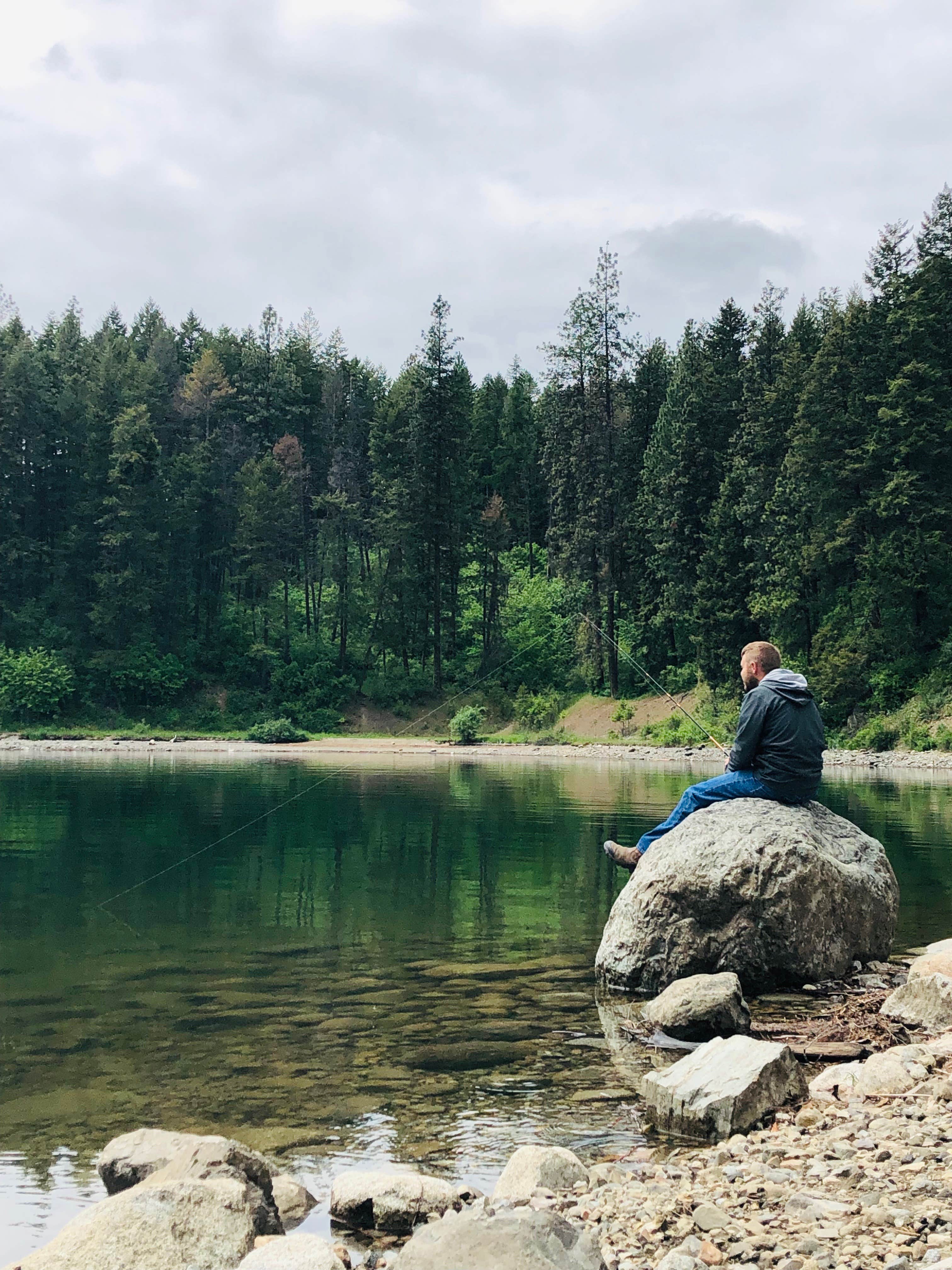 Camper-submitted photo at Thimbleberry Group Camp — Farragut State Park near Cocolalla, ID