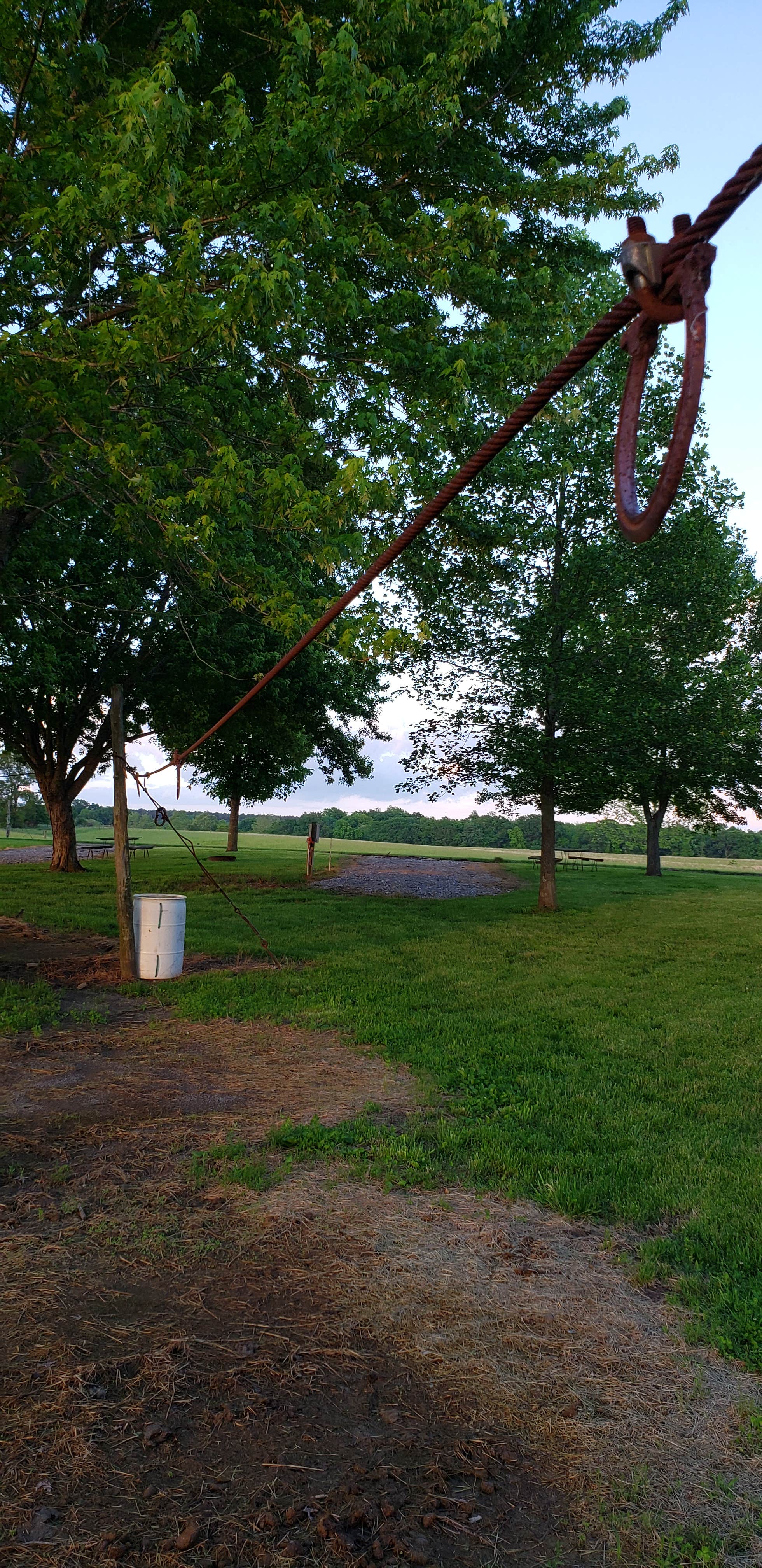 Camper-submitted photo at Little Lusk Trail Lodge & Campground near Cave-In-Rock, IL