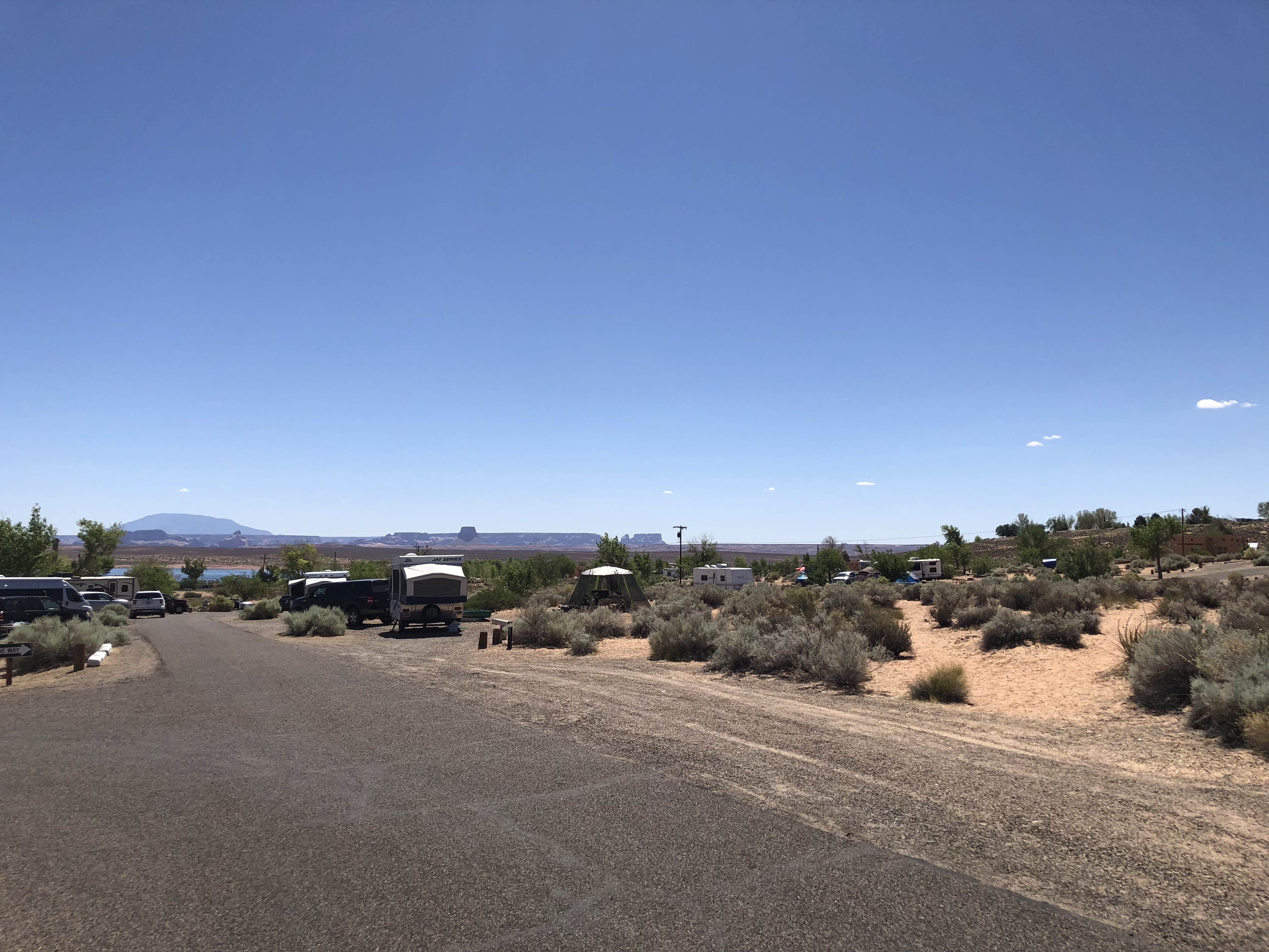 Camper-submitted photo at Wahweap Campground & RV Park — Glen Canyon National Recreation Area near Page, AZ