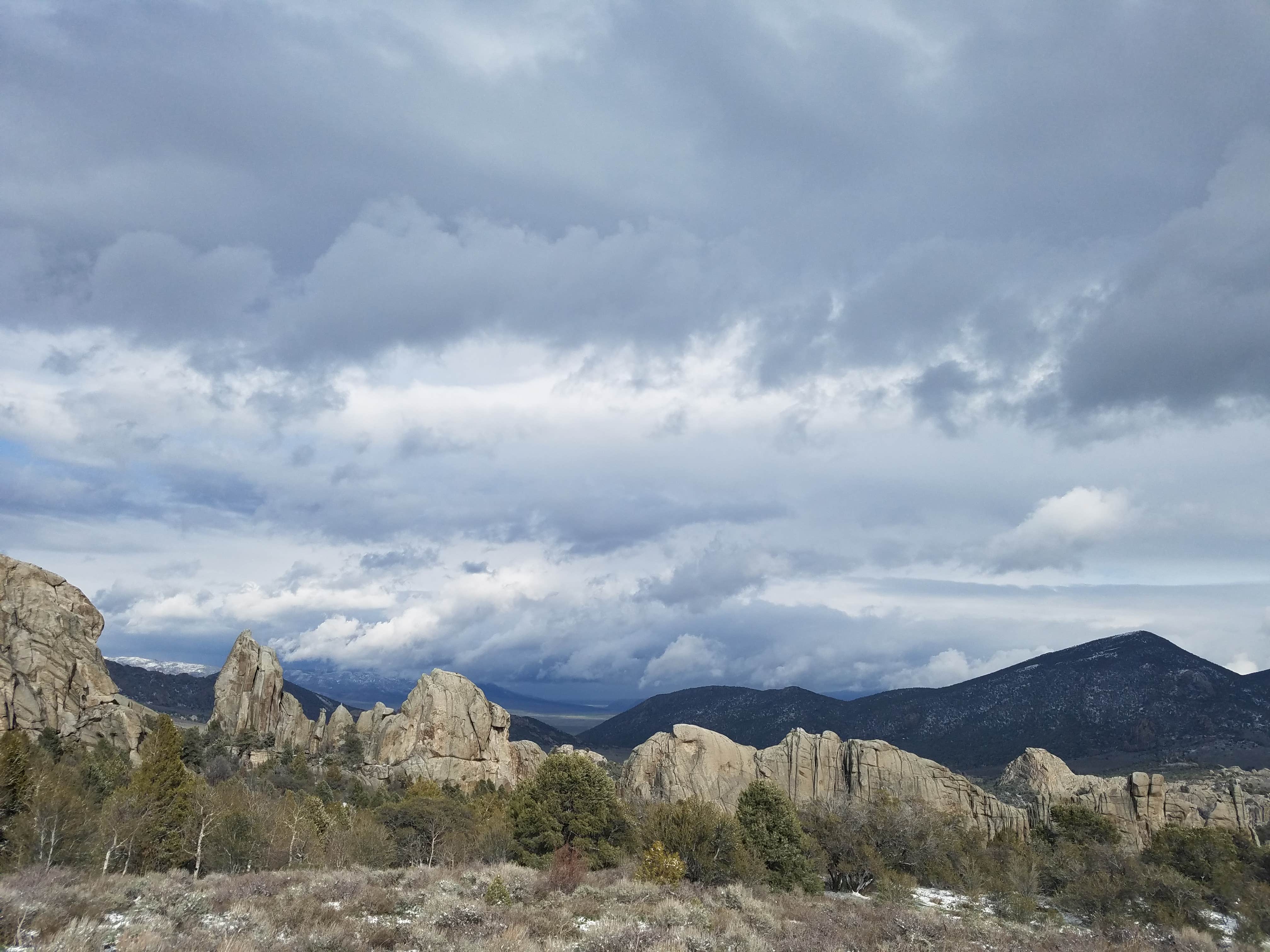 Camper-submitted photo at Bread Loaves Group Campsite — City of Rocks National Reserve near Almo, ID