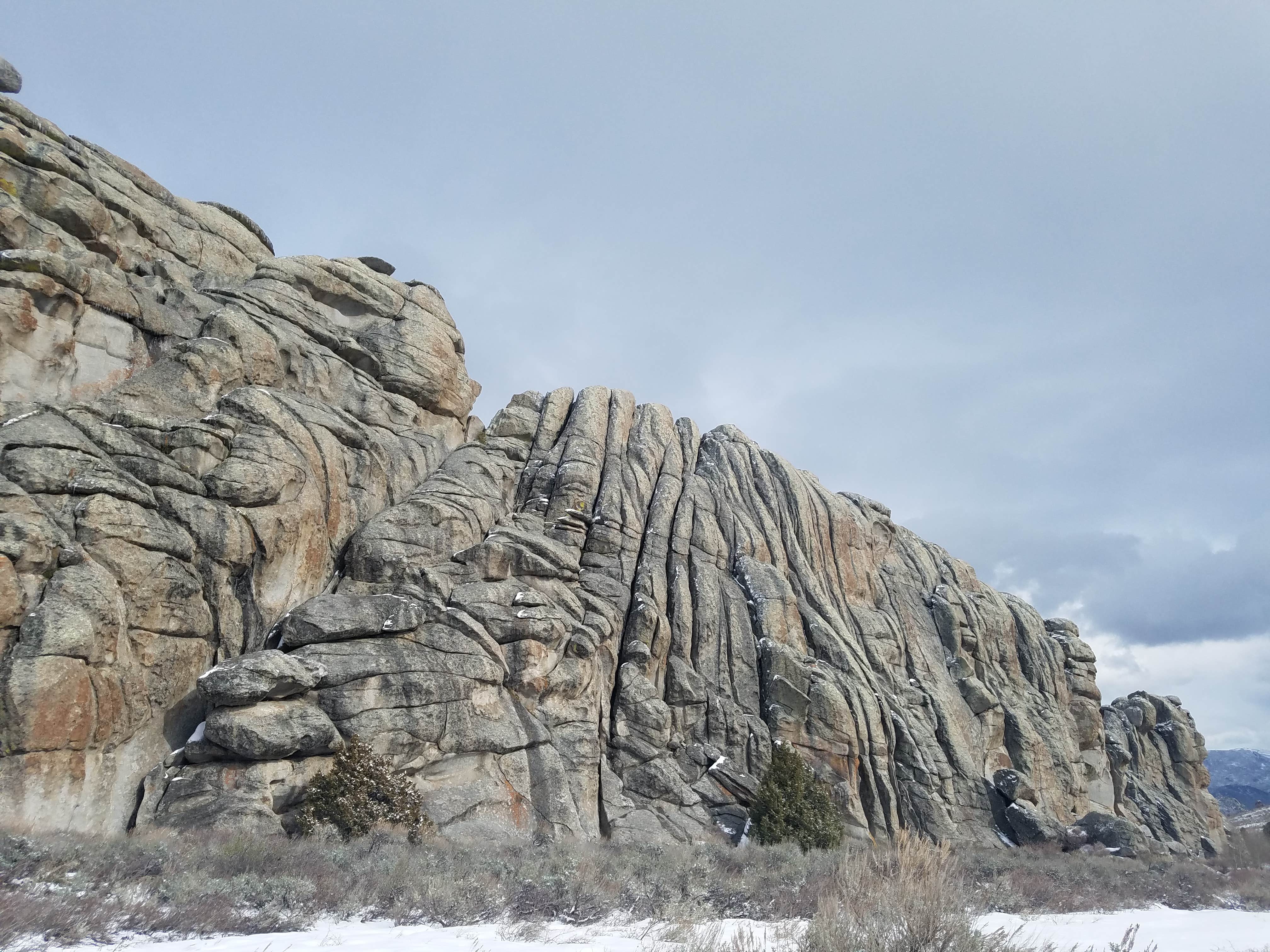 Camper-submitted photo at Bread Loaves Group Campsite — City of Rocks National Reserve near Almo, ID