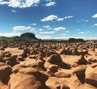 Camper-submitted photo from Dispersed Campground - goblin valley