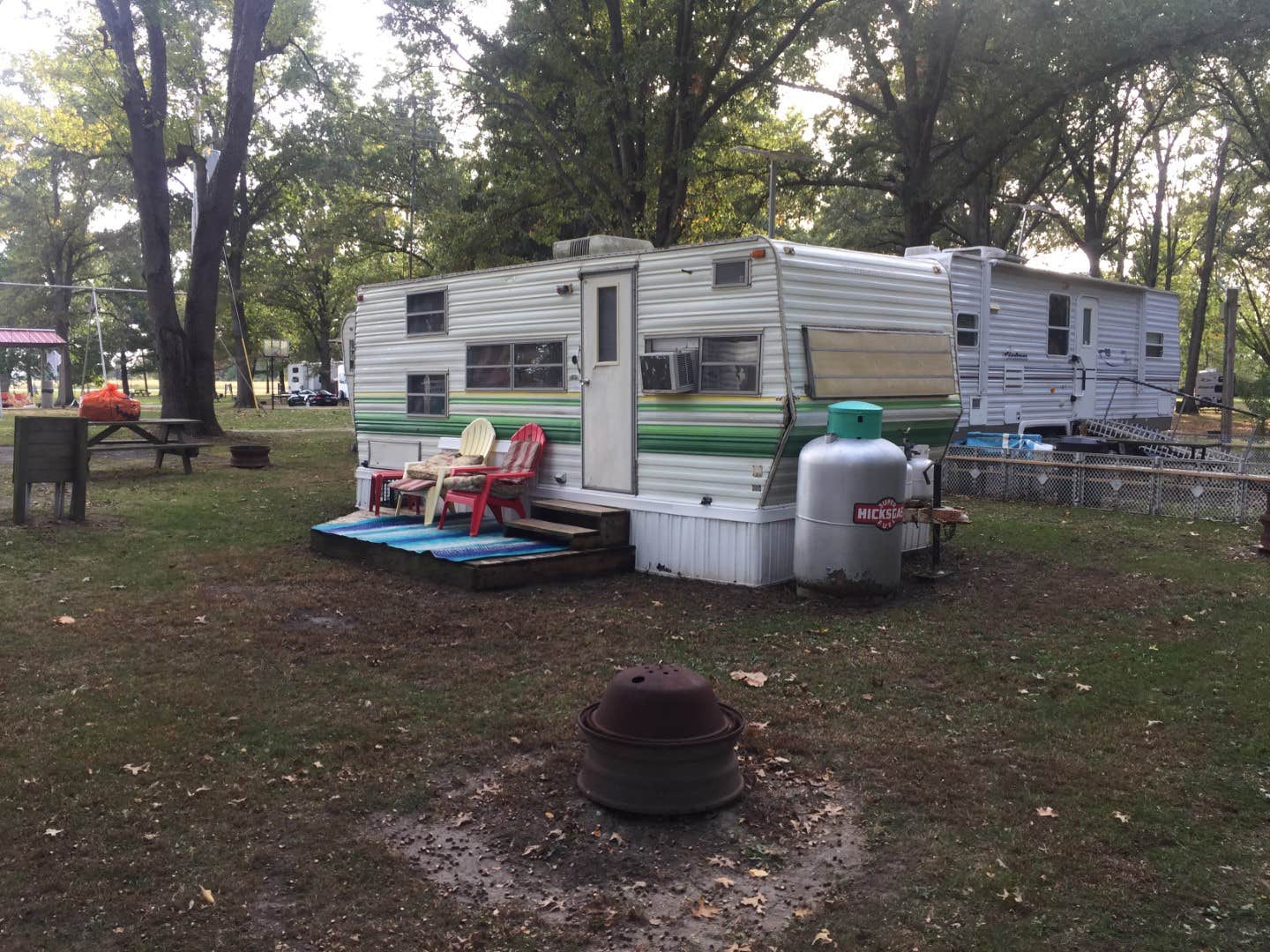 Camper-submitted photo at Acorn Oaks Campground near Wolcott, IN