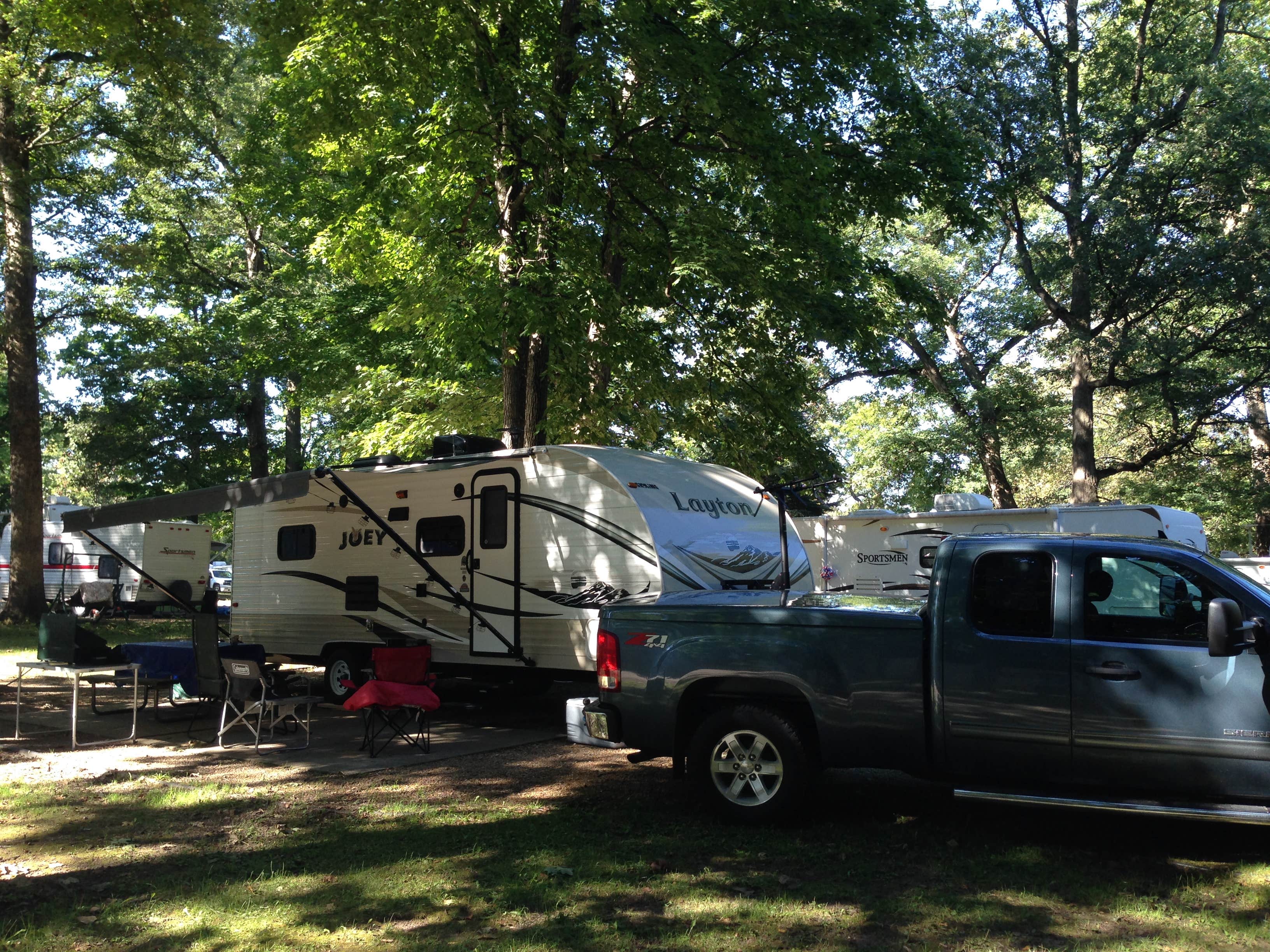 Jeff G.'s photo of rv camping at Yogi Bear's Jellystone Park Millbrook near Minooka, IL