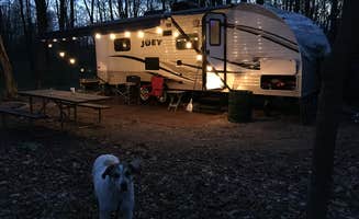 Jeff G.'s photo of camping with pets at Shabbona Lake State Recreation Area near Kingston, IL