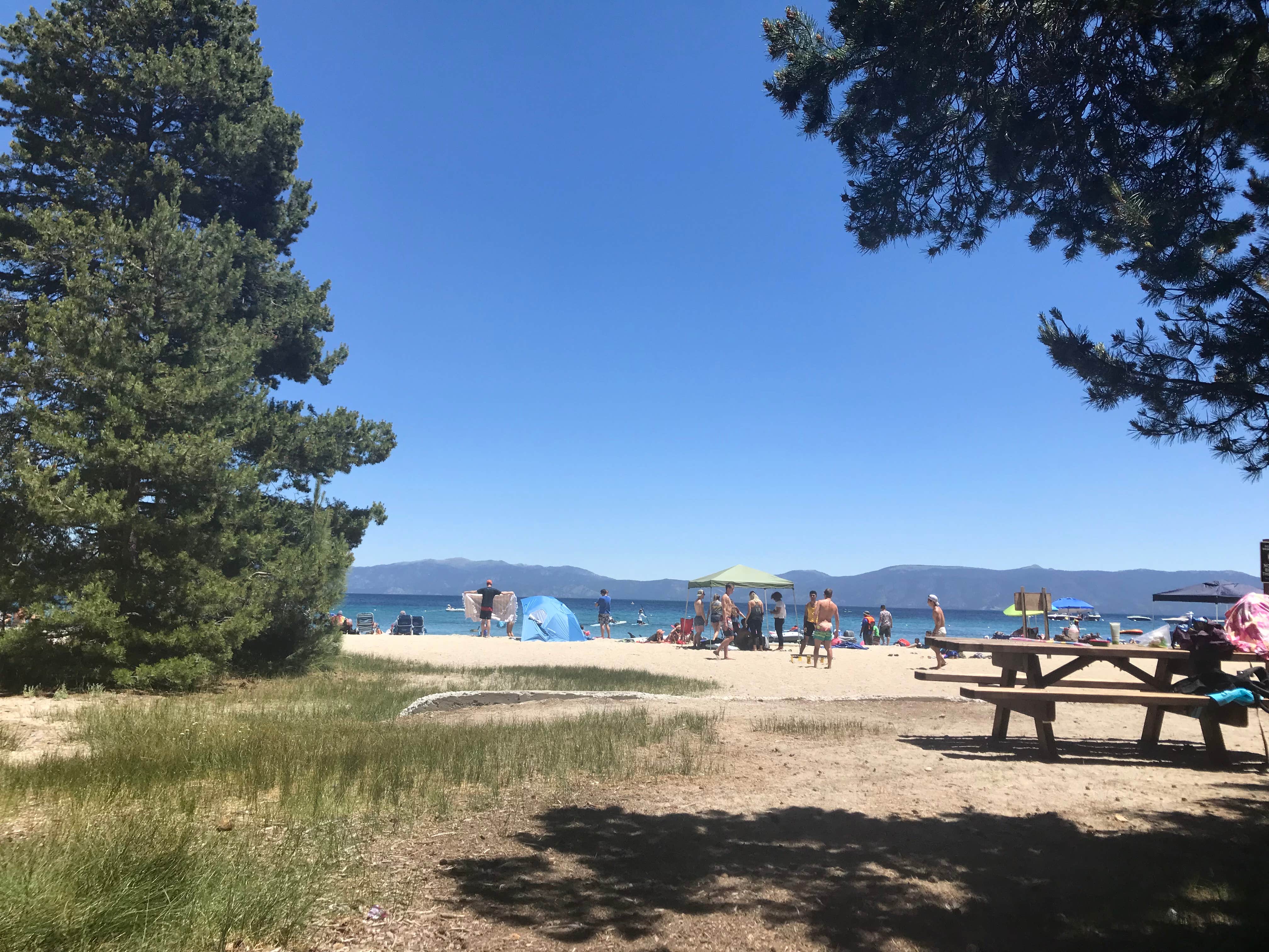 Camper-submitted photo at Meeks Bay near Tahoe City, CA