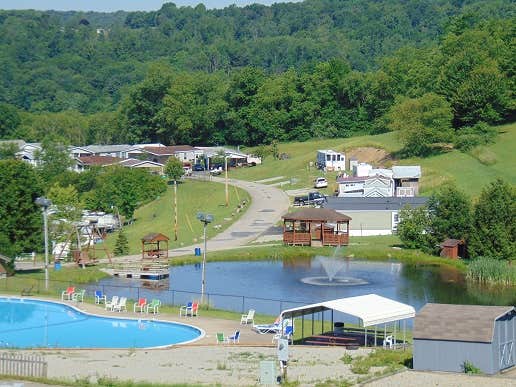 Camping near Mirror Lake RV Camping & Fishing: Laurel Highlands Campland, Jones Mills, Pennsylvania