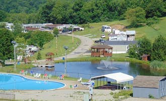 Camping near Lake Eron Park : Laurel Highlands Campland, Jones Mills, Pennsylvania