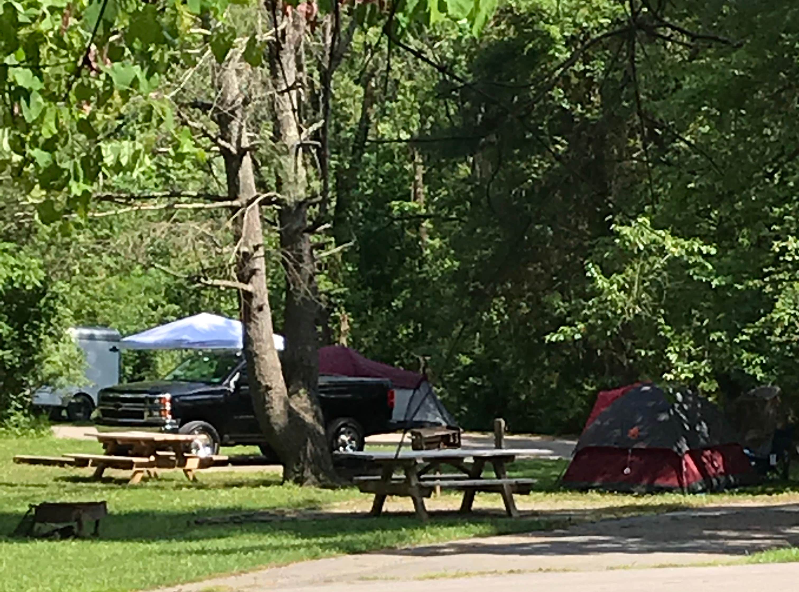 Camper submitted image from Old Mill Campground — Bluestone Lake State Park - 4