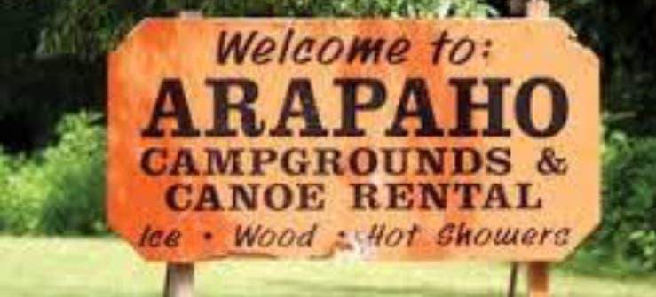 Camper-submitted photo at Arapaho Campground, Canoe, Raft Rental near Stanton, MO