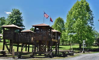 Myron C.'s photo of glamping accommodations at Deep Creek Tube Center & Campground in North Carolina