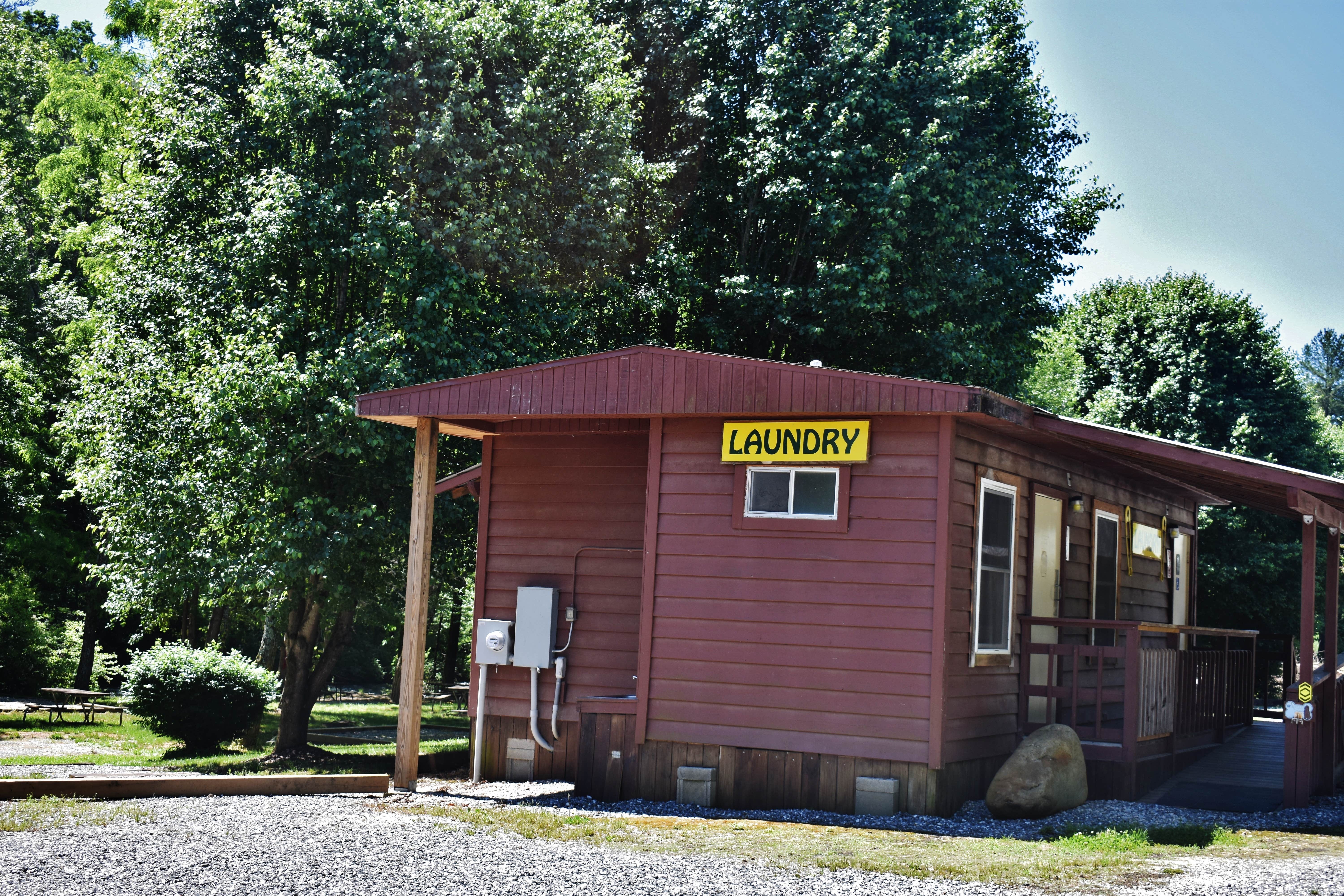 Myron C.'s photo of glamping accommodations at Deep Creek Tube Center & Campground near Cullowhee, NC