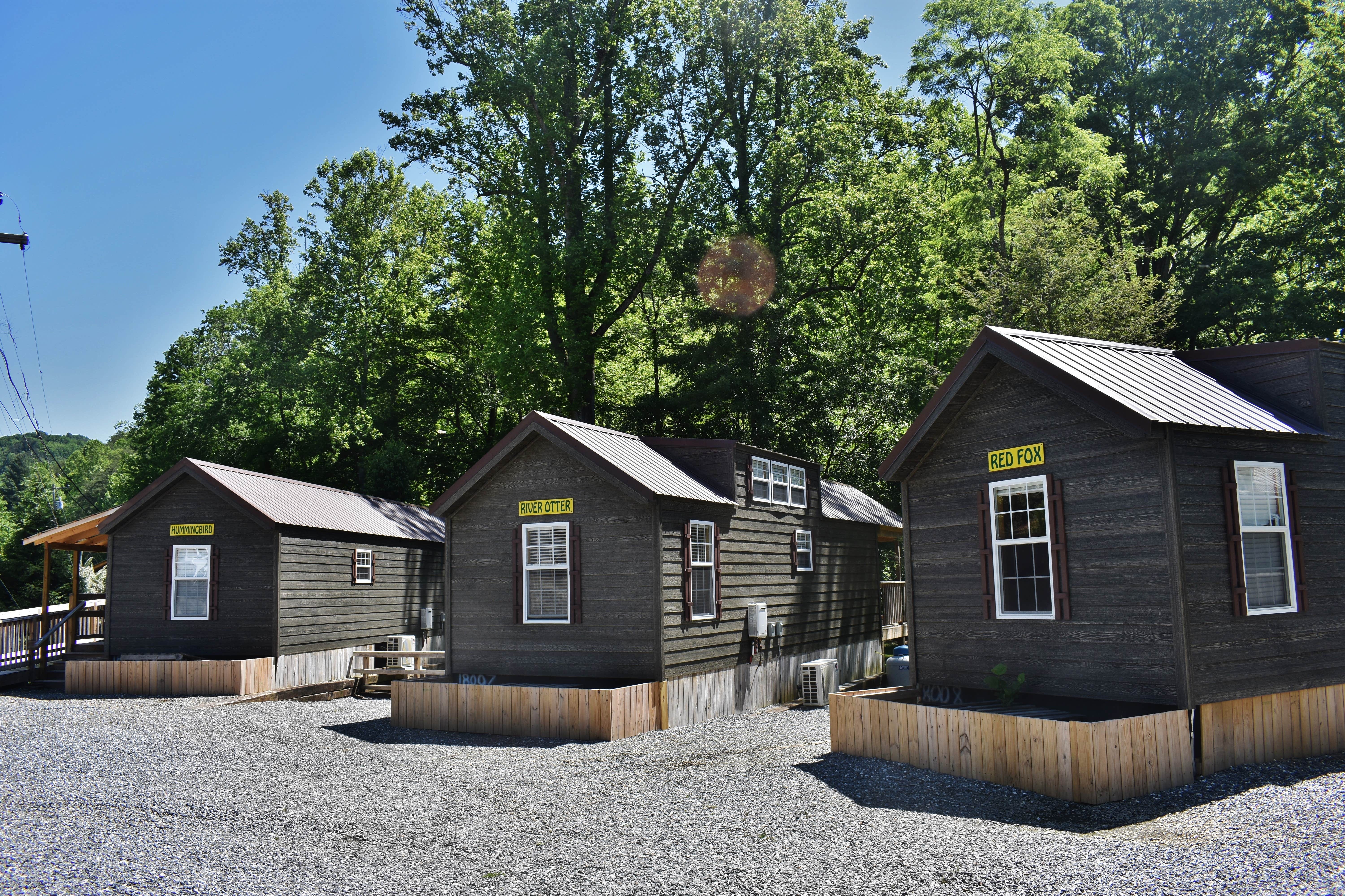 More cabins to rent