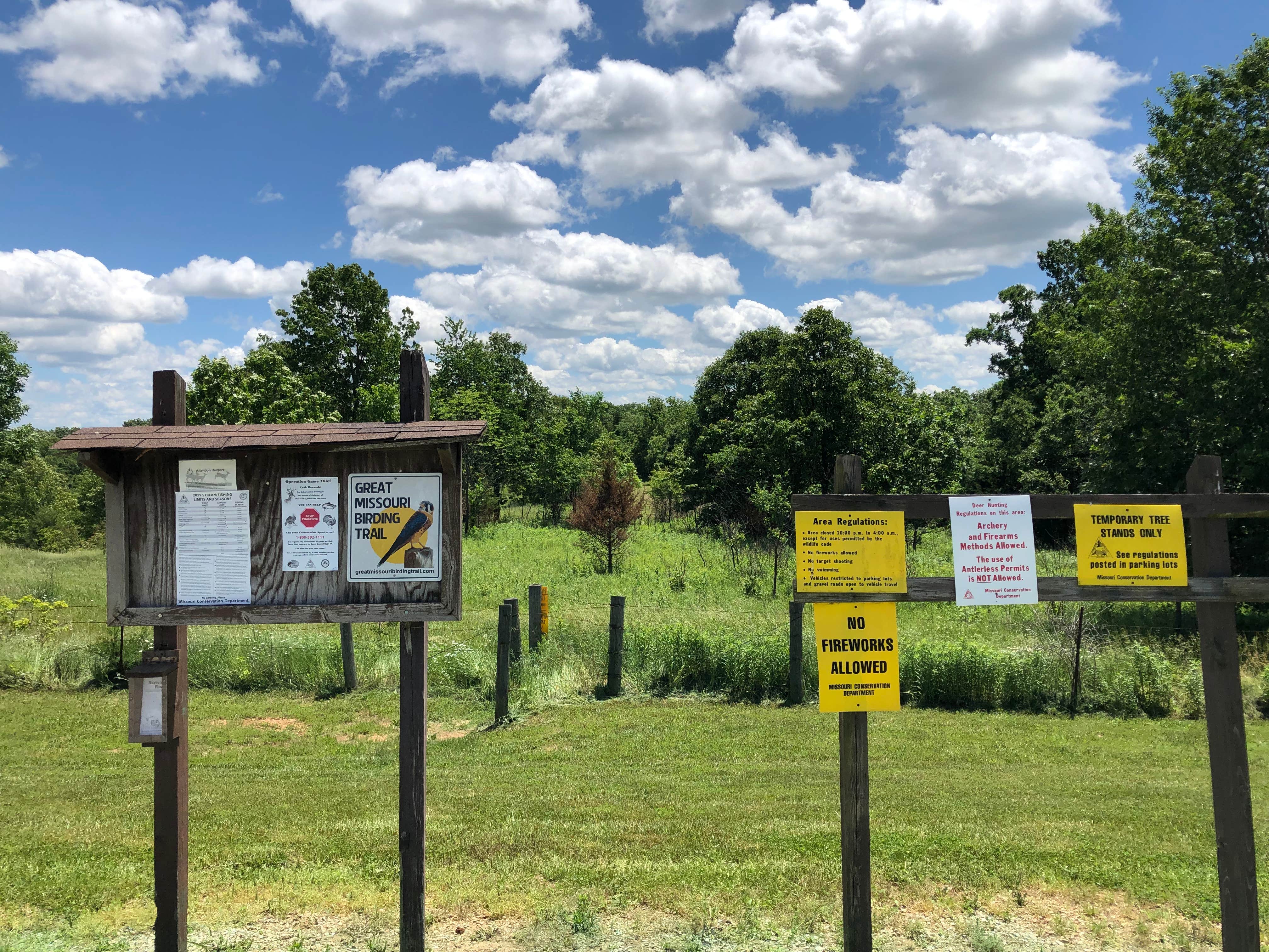 Camper-submitted photo at Scrivner Road Conservation Area near Lohman, MO