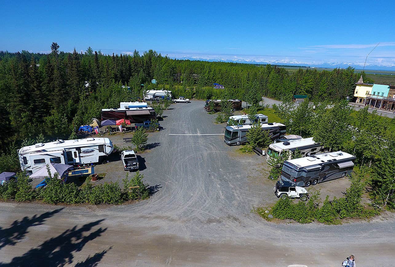 Camping near Kasilof River Special Use Area: Diamond M Ranch Resort, Kenai, Alaska