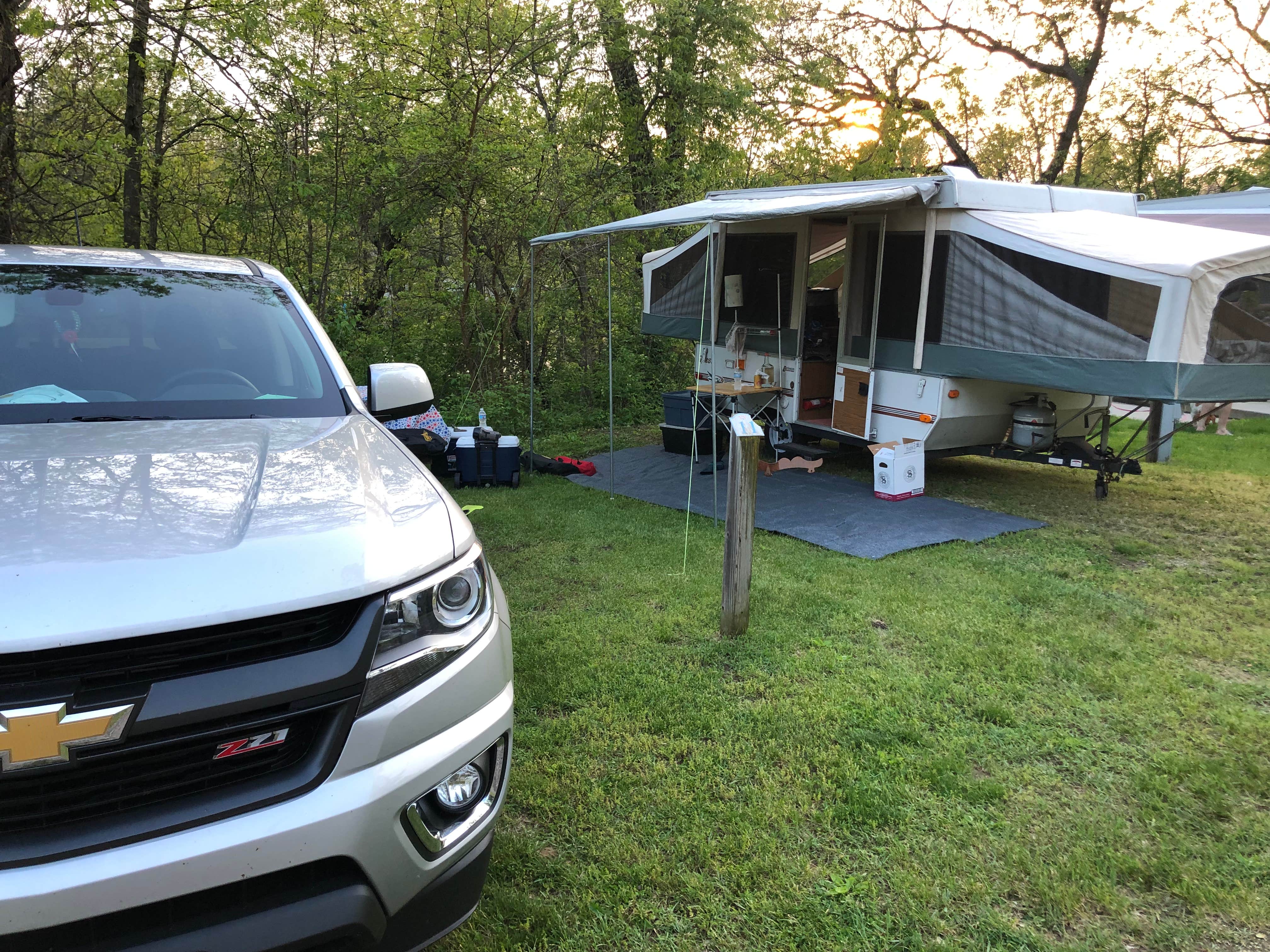 Camping near Crazy Horse Campground: Sugar Shores RV Resort, Durand, Illinois