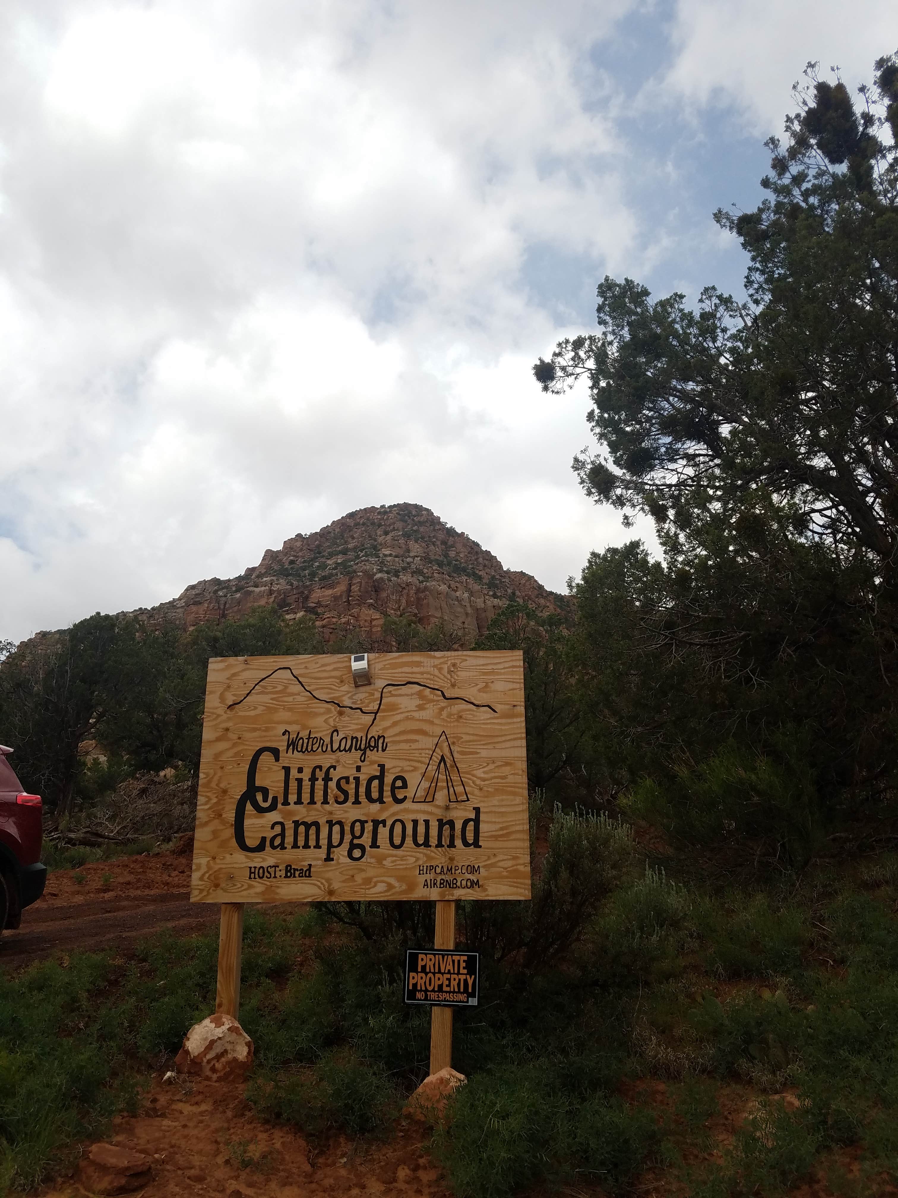 Camper submitted image from Water Canyon Cliffside Cabin L and L - 5