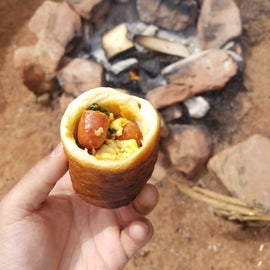 Best campfire breakfast!