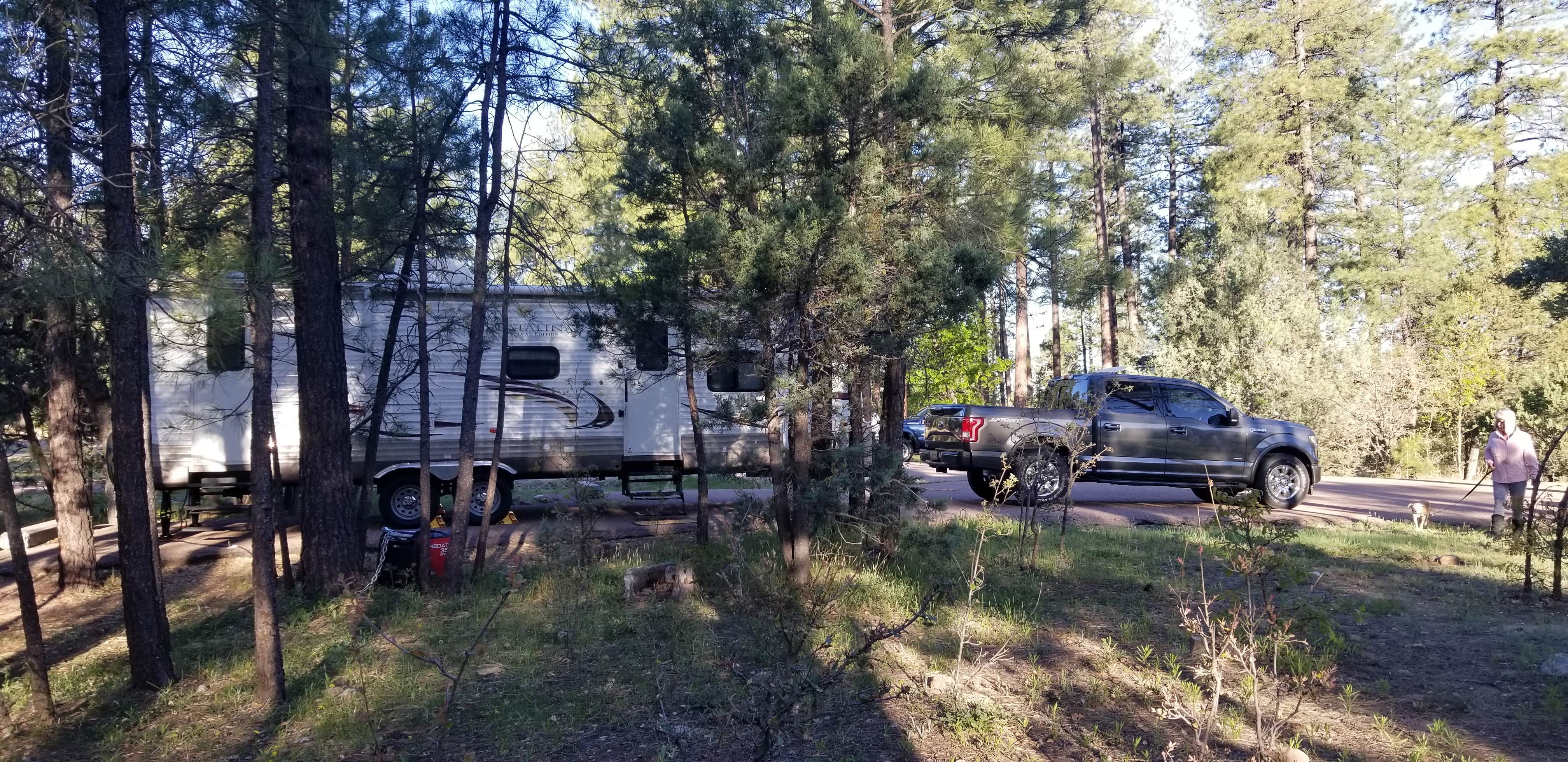 Bob S.'s photo of rv camping at Sharp Creek near Kohls Ranch, AZ