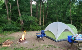 Camping near Hocking Hills State Park Campground: Big Sycamore Family Campground, Rockbridge, Ohio