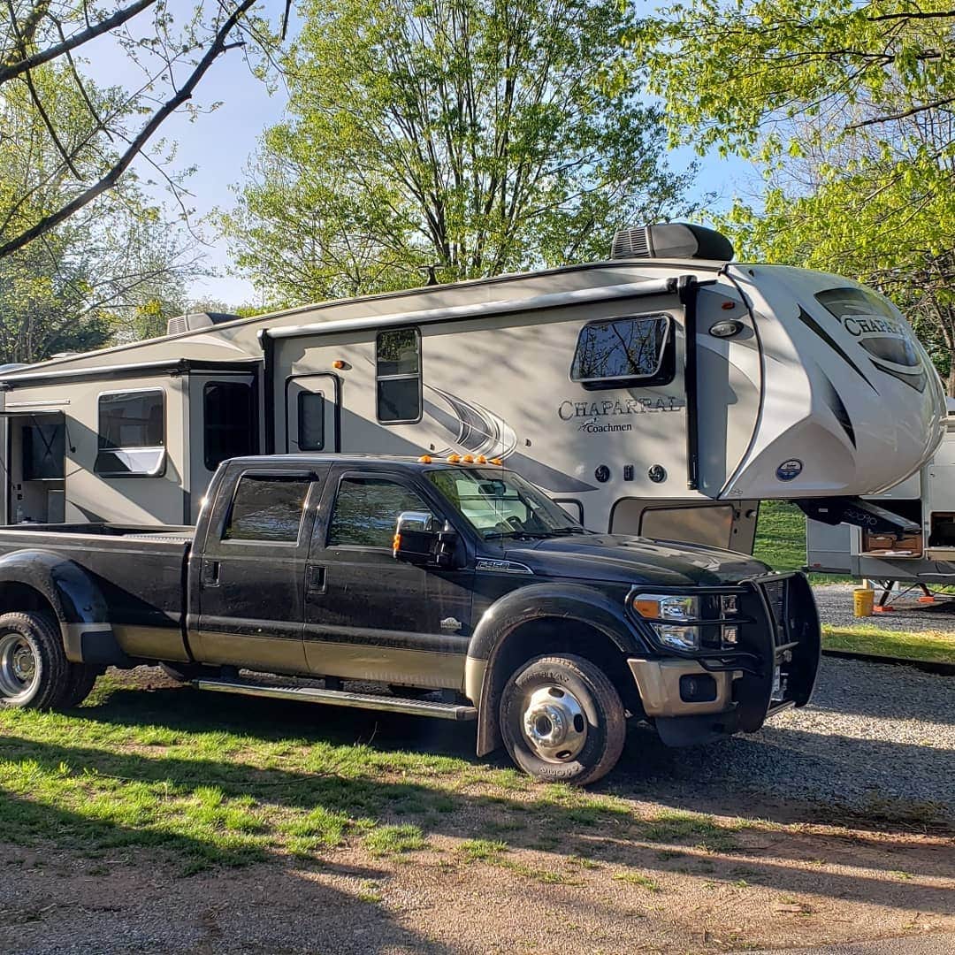 Nate J.'s photo of rv camping at Cedar Lake Family Campground near York Springs, PA