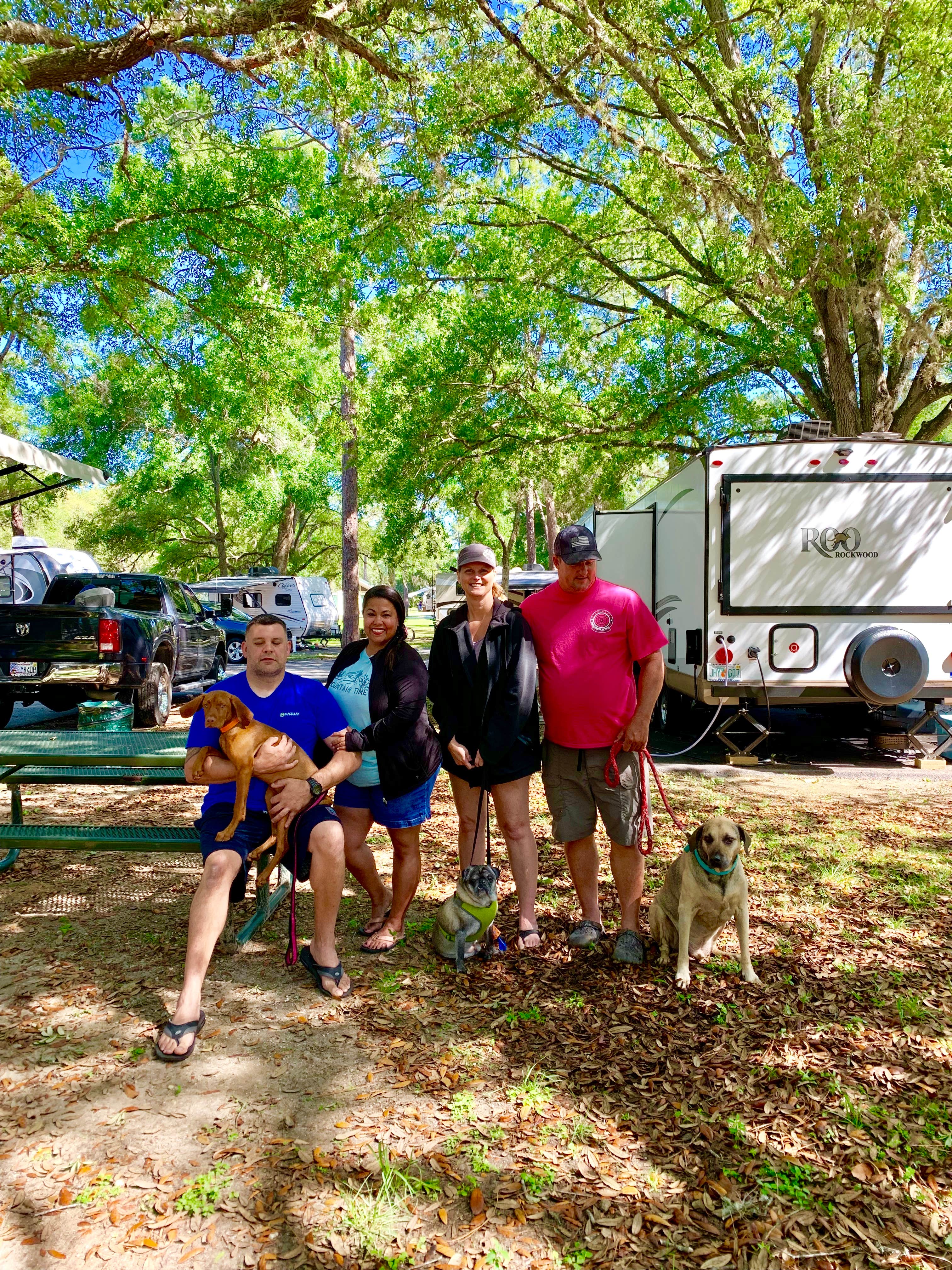 Jackie B.'s photo of camping with pets at Salt Springs Recreation Area near Pierson, FL