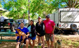 Jackie B.'s photo of camping with pets at Salt Springs Recreation Area near Ocala National Forest