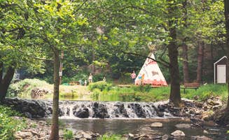 Greg R.'s photo of tent camping at Camp Nauvoo near Sutter Creek, CA