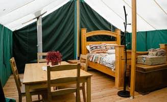 Greg R.'s photo of glamping accommodations at Camp Nauvoo near Pine Grove, CA