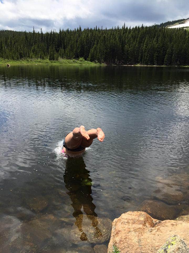 Camper-submitted photo at Rainbow Lakes Campground near Nederland, CO