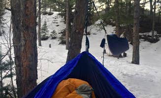 Hayley K.'s photo of tent camping at Gordon Gulch Dispersed Area near Commerce City, CO