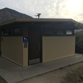 Restroom for group campsites