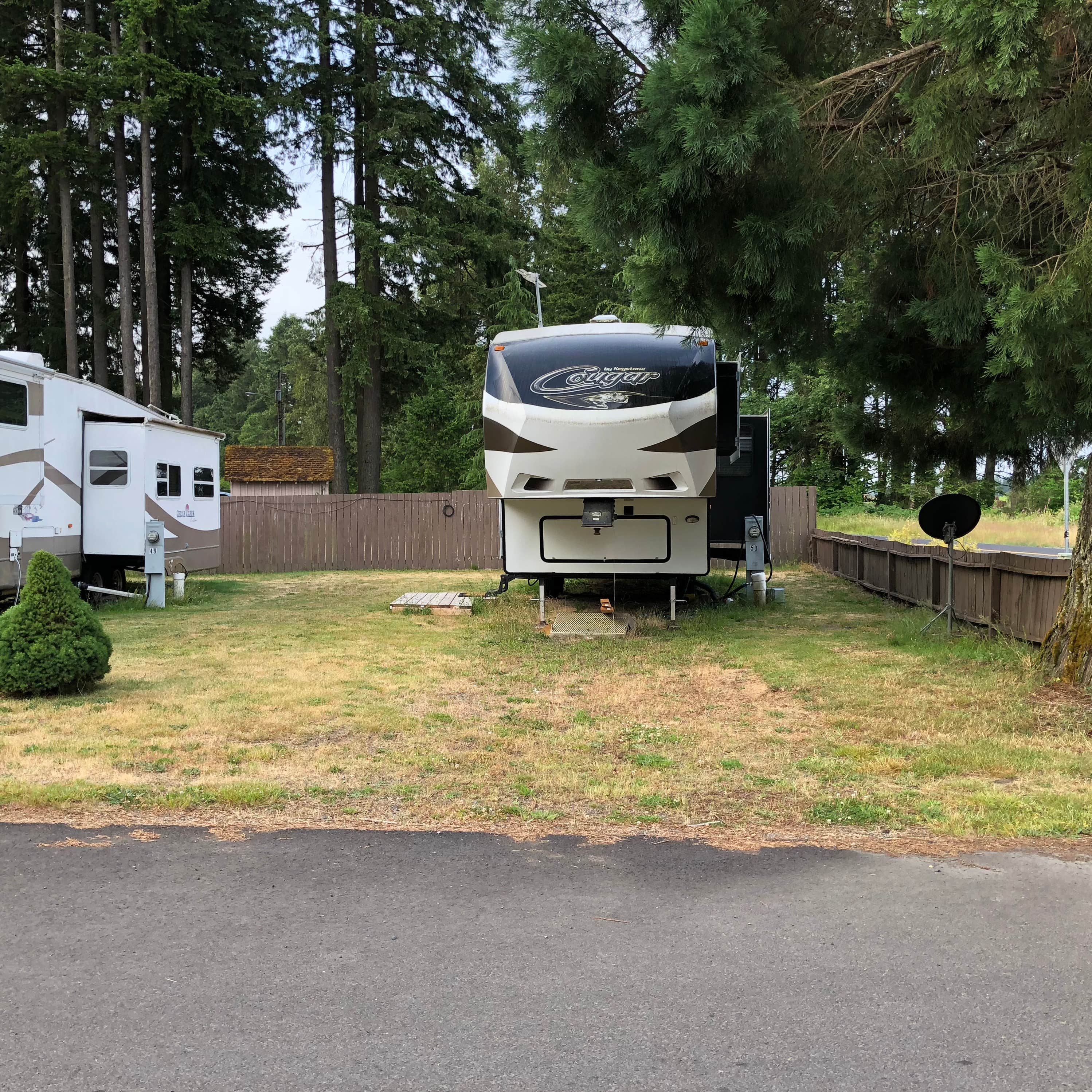 Camper-submitted photo at Paradise Cove Resort and RV Park near Toledo, WA