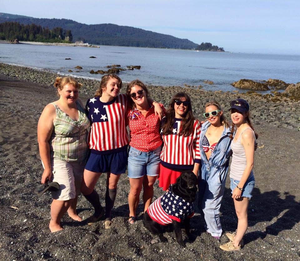 Camping near Driftwood Inn & Homer Seaside Lodges: Outside Beach, Seldovia, Alaska