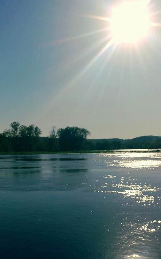 Camper-submitted photo at Goose Island near La Crosse, WI