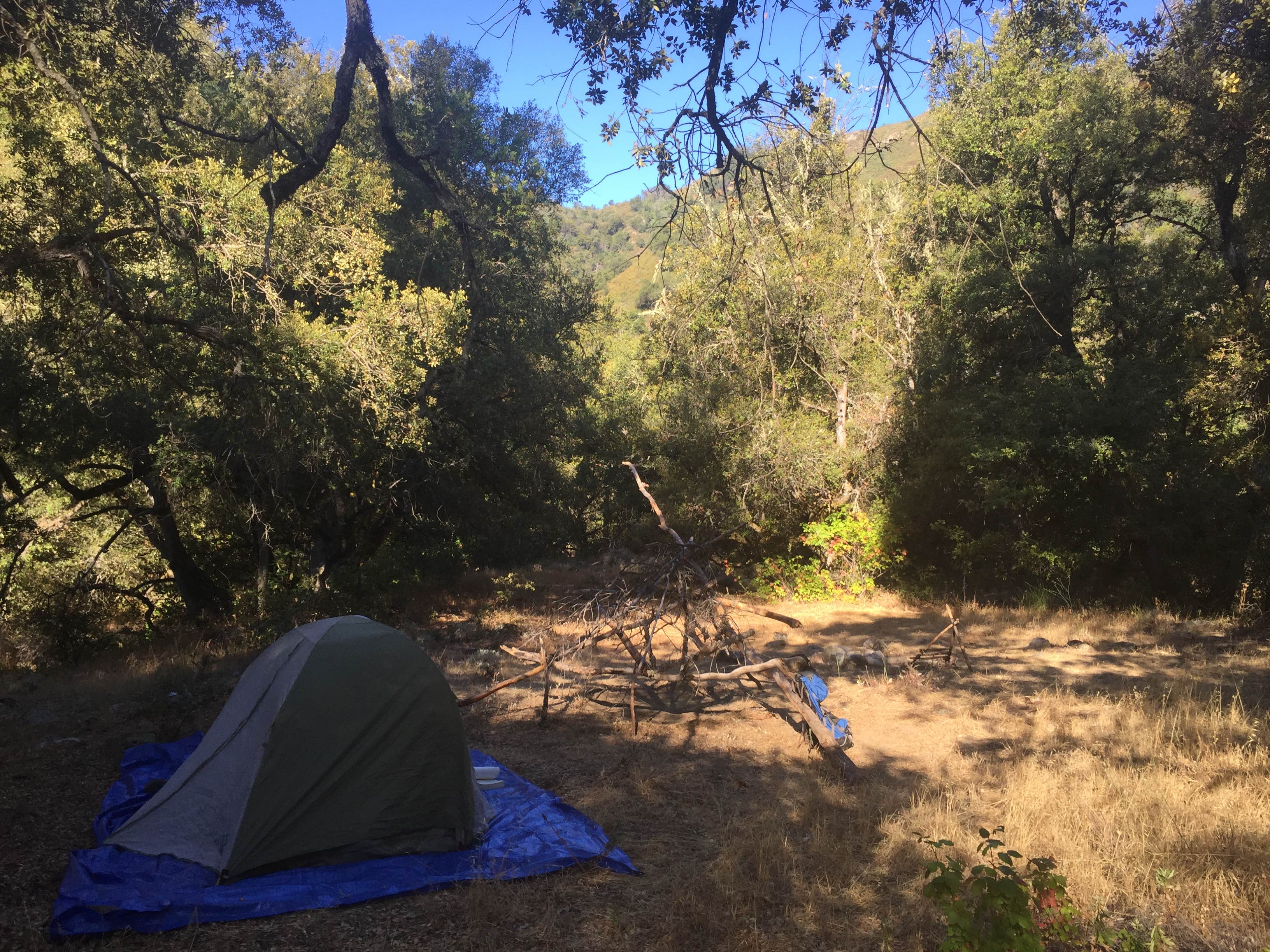 Austin C.'s photo of a dispersed camping area at Bluff Camp near Pinnacles National Park