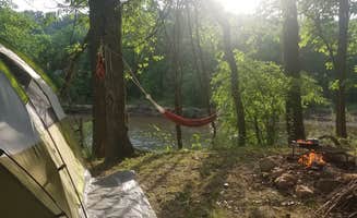 Ashley W.'s photo at Twin Bridges Canoe Campground near Norfork Lake