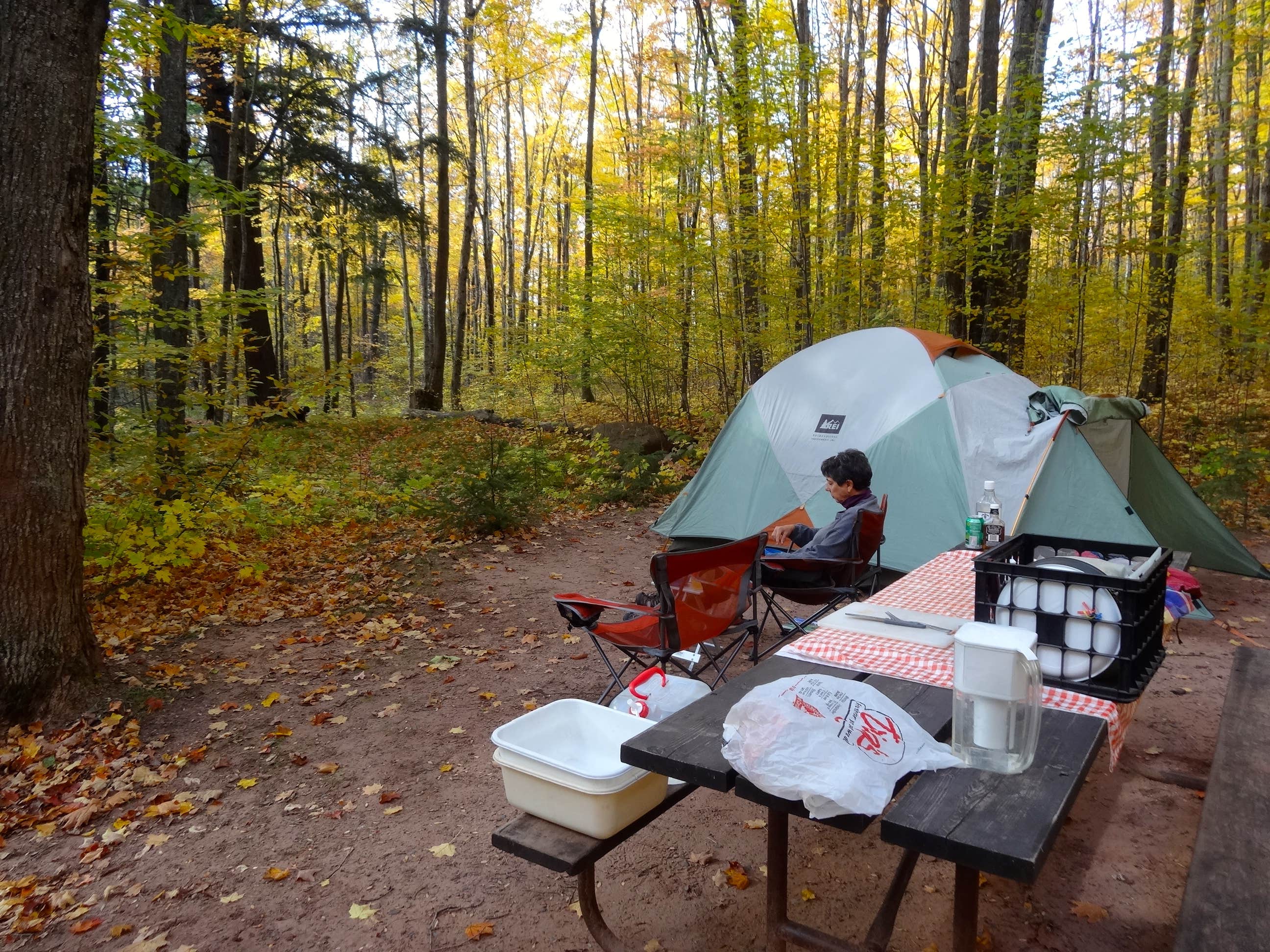 Camper submitted image from Copper Falls State Park Campground - 5
