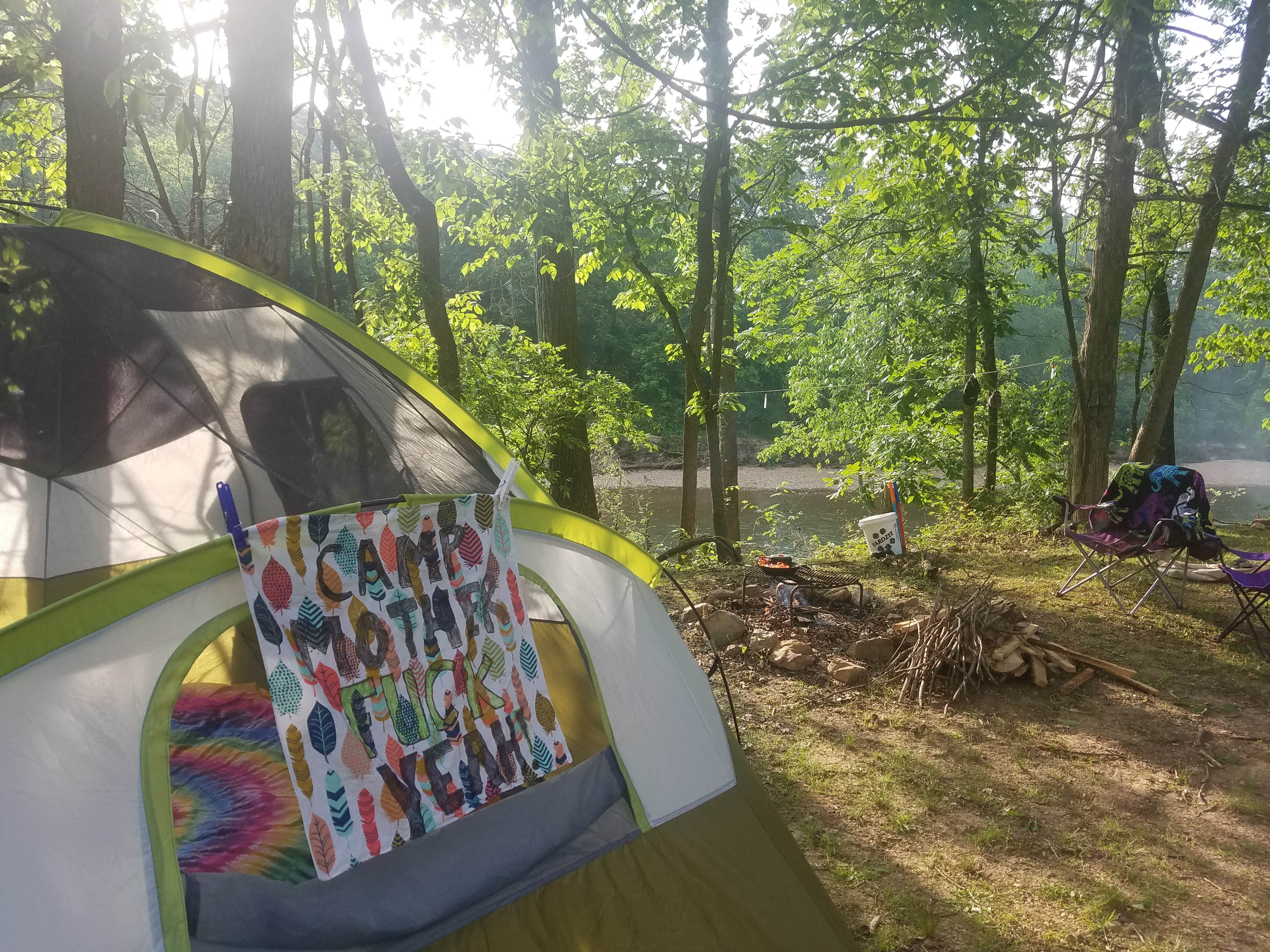 Camper submitted image from Twin Bridges Canoe Campground - 5