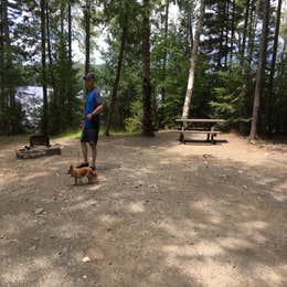 Dunn Point Campground — Lily Bay State Park